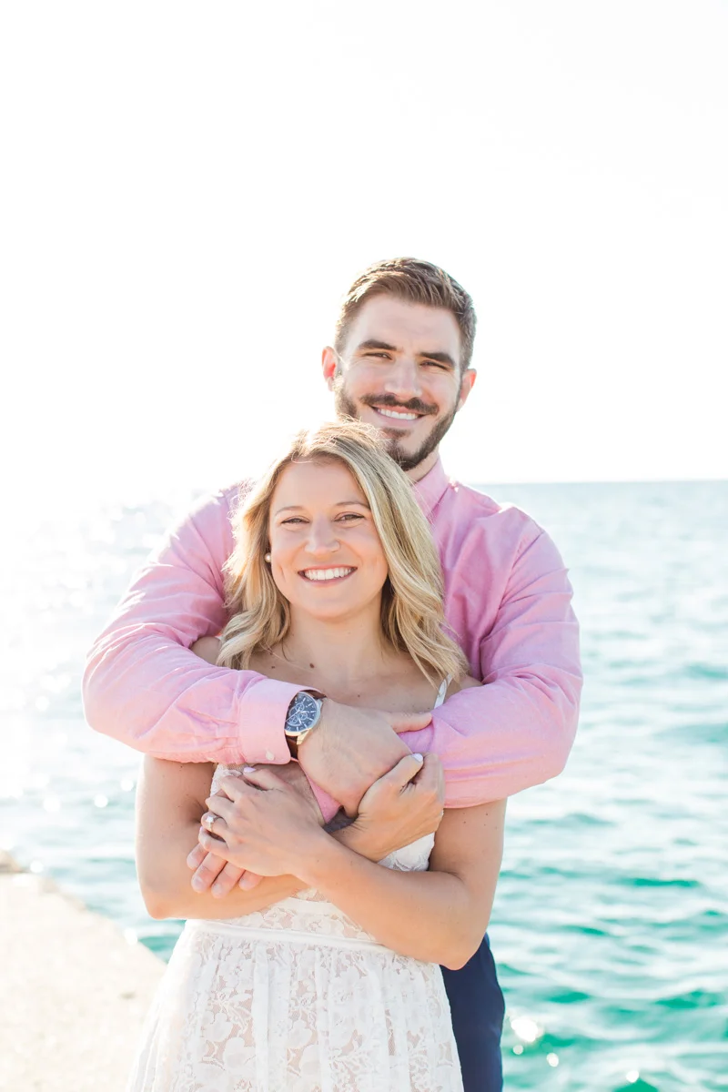 Chicago Skyline Engagement Session