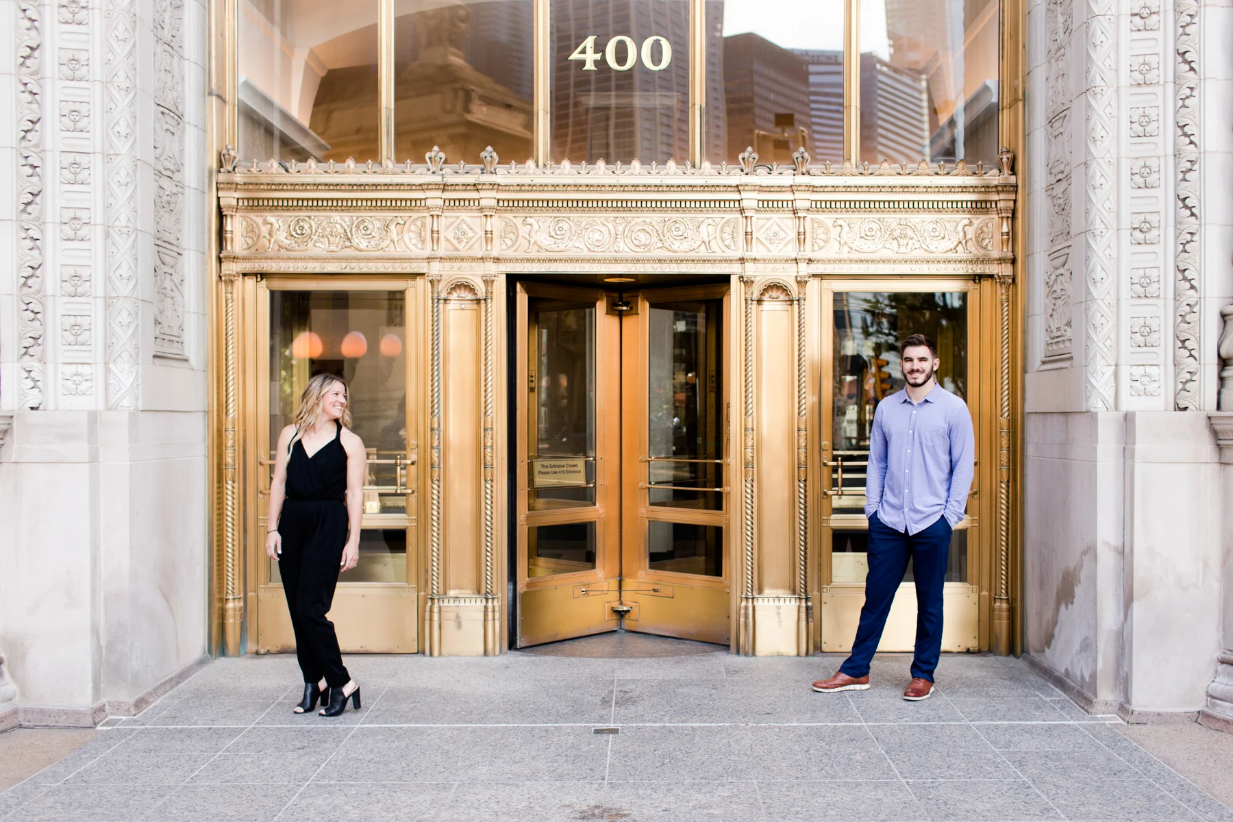 Chicago Wrigley Building Engagement Session
