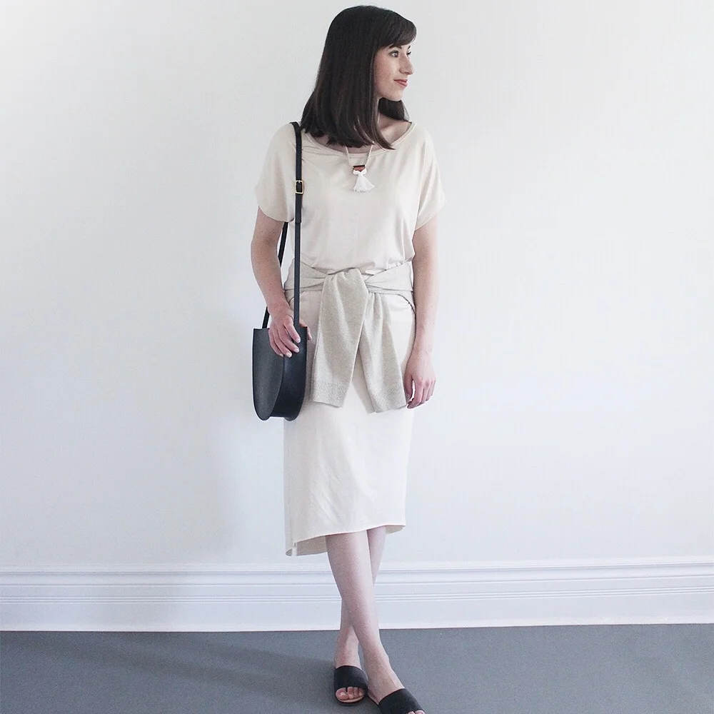 Lee Vosburgh of Style Bee wearing the Slip Dress