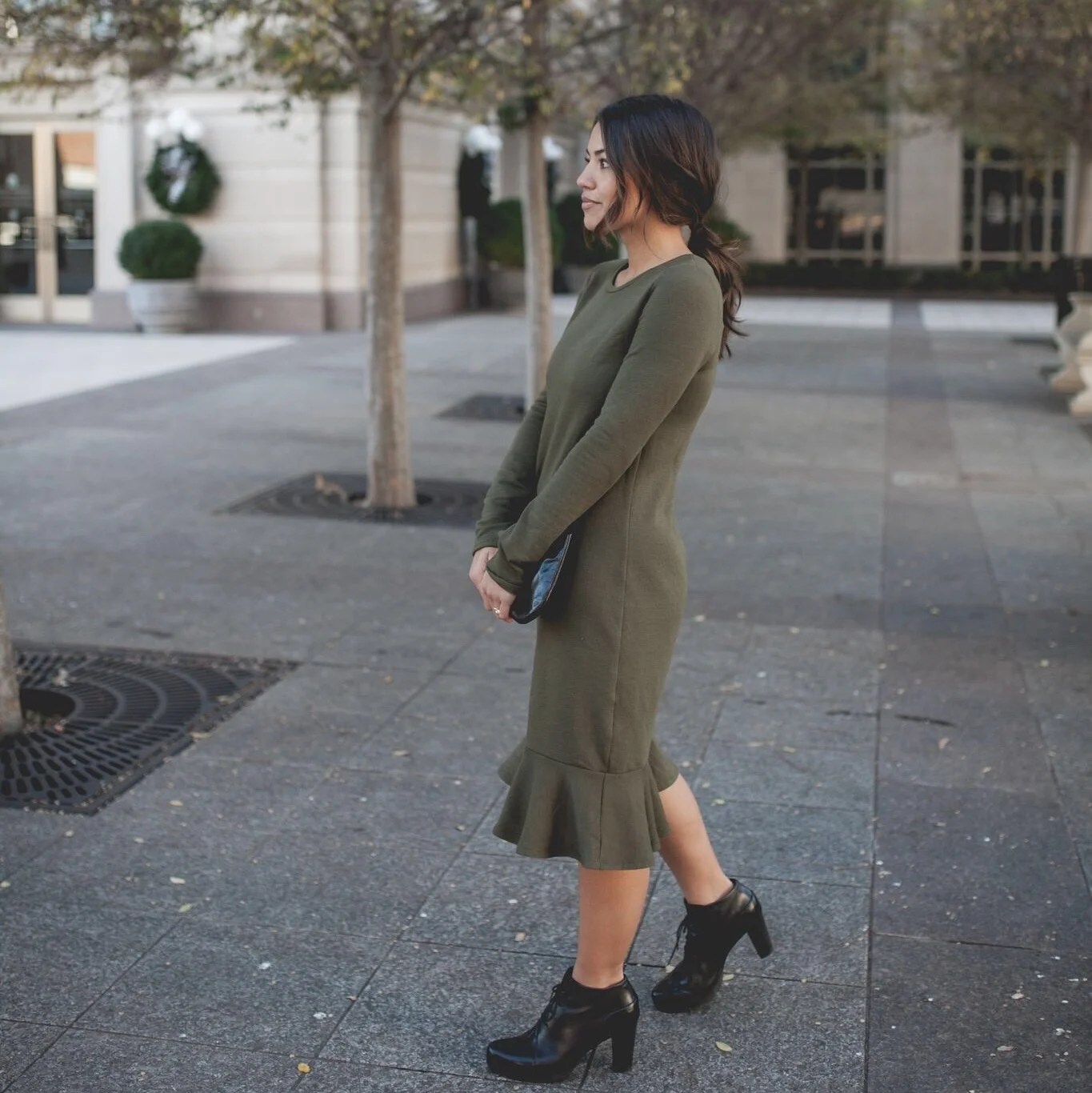Moriah Murrell wearing the Samantha Dress