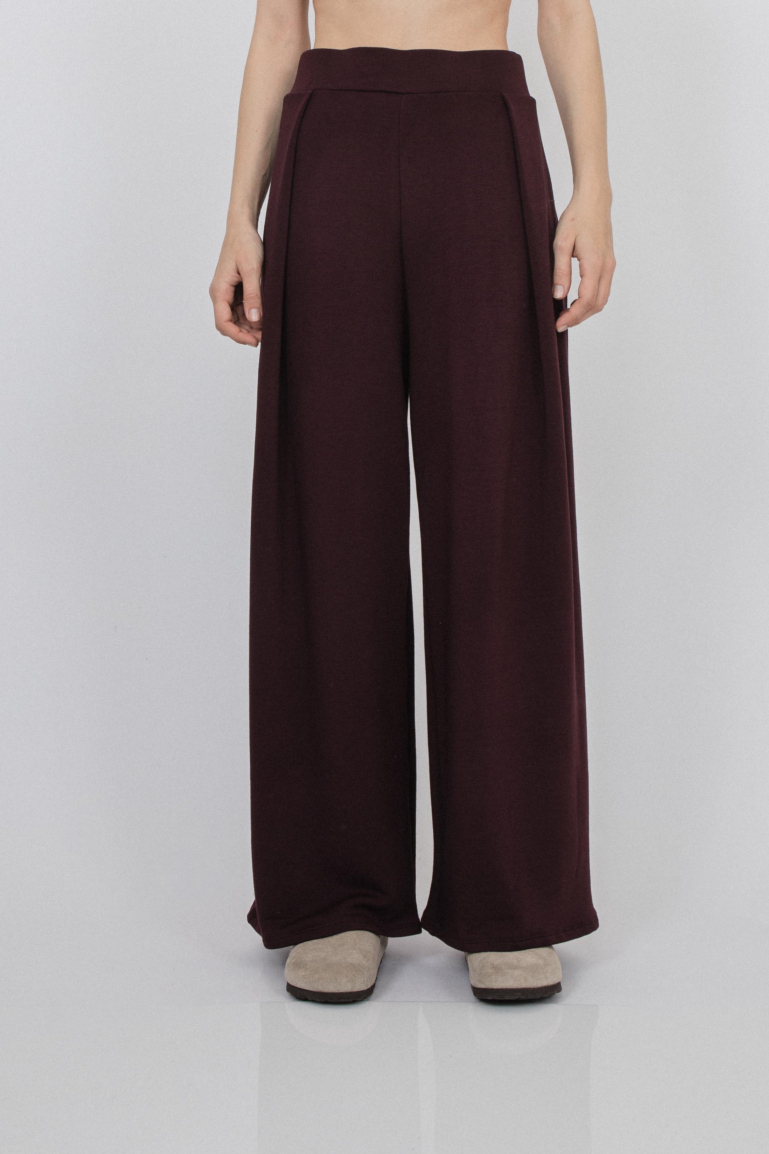 Jojo Pleat Pant | Corinne Collection