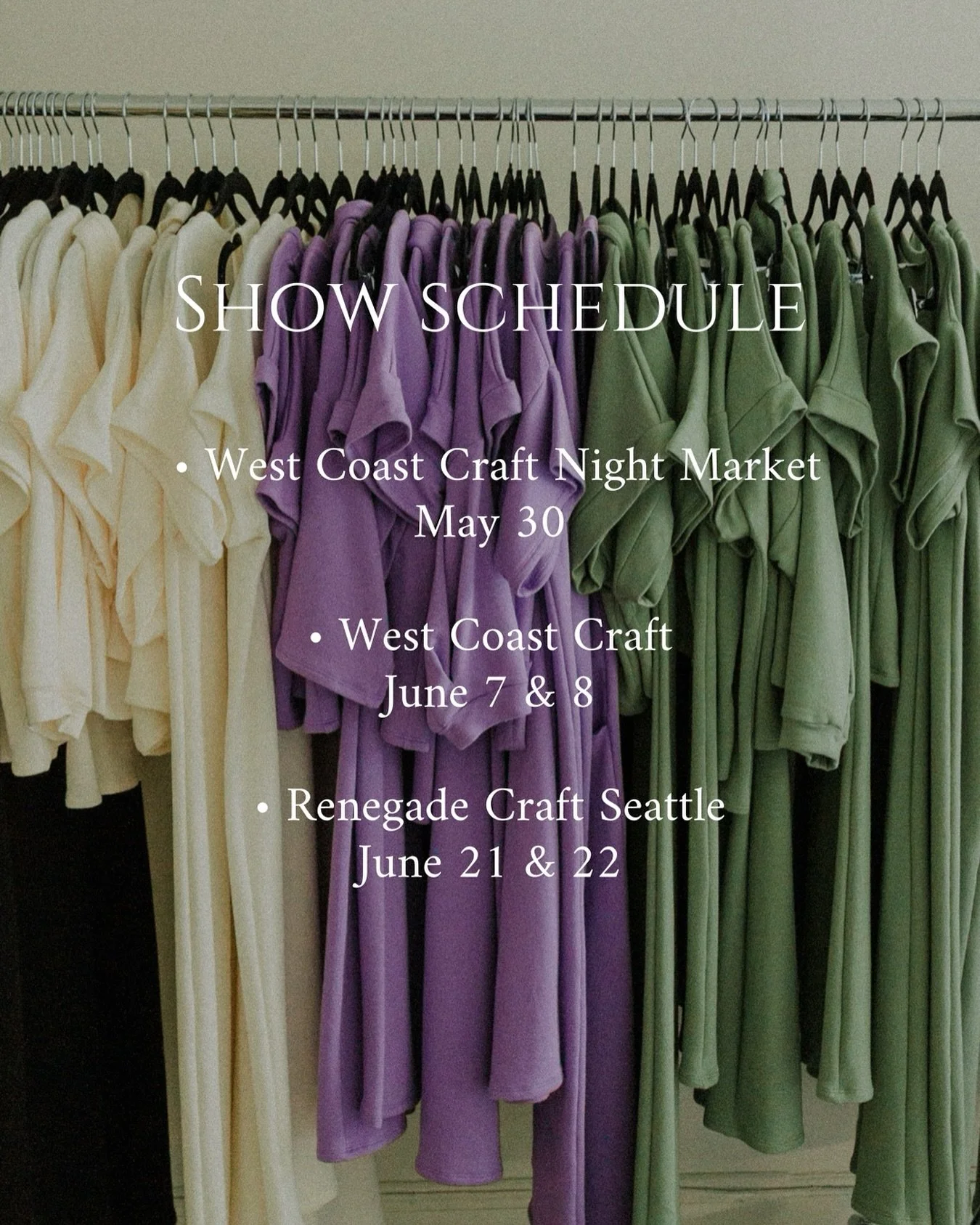 Thank you to everyone who came out and bought pieces @renegadecraft in Chicago this past weekend. We have a few more shows coming up in the following weeks so hope to see you in SF twice and Seattle. More info of our show schedule is linked in our pr