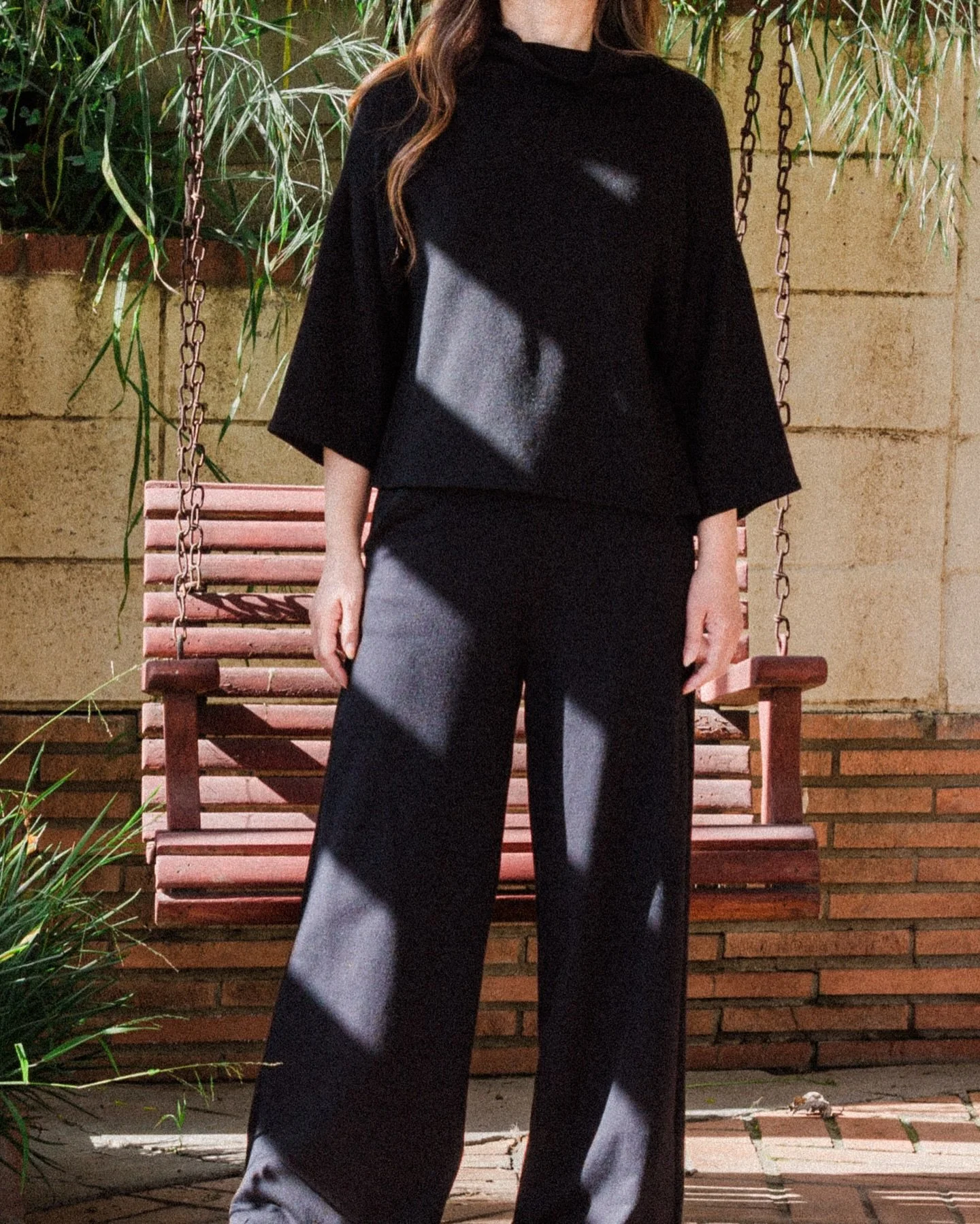 The Bucket Sweater is one of our best selling styles with a loose turtleneck and 3/4 sleeves. Made in our signature Brushed French Terry.

#corinnecollection