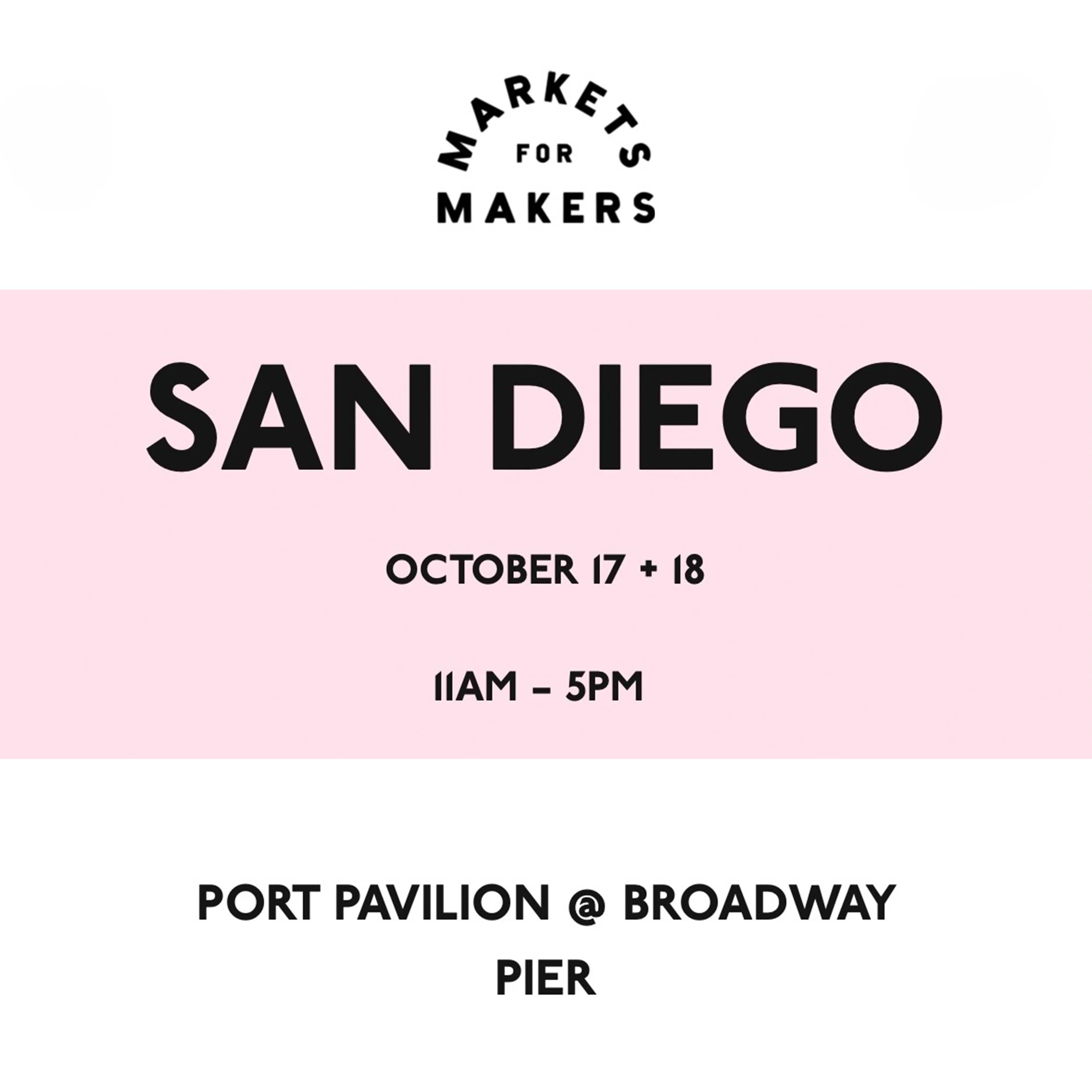 Markets for Makers SD