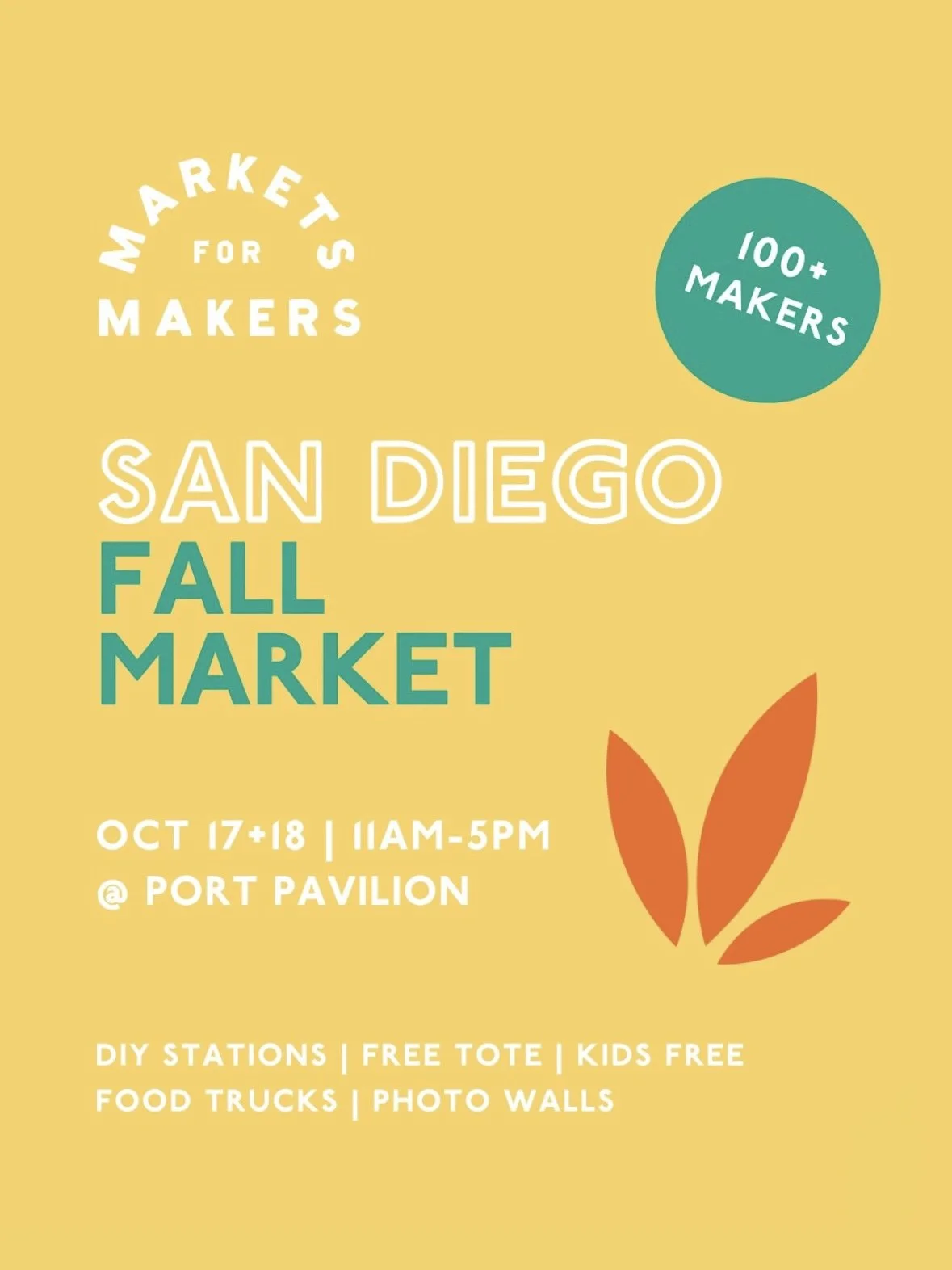 Markets for Makers San Diego