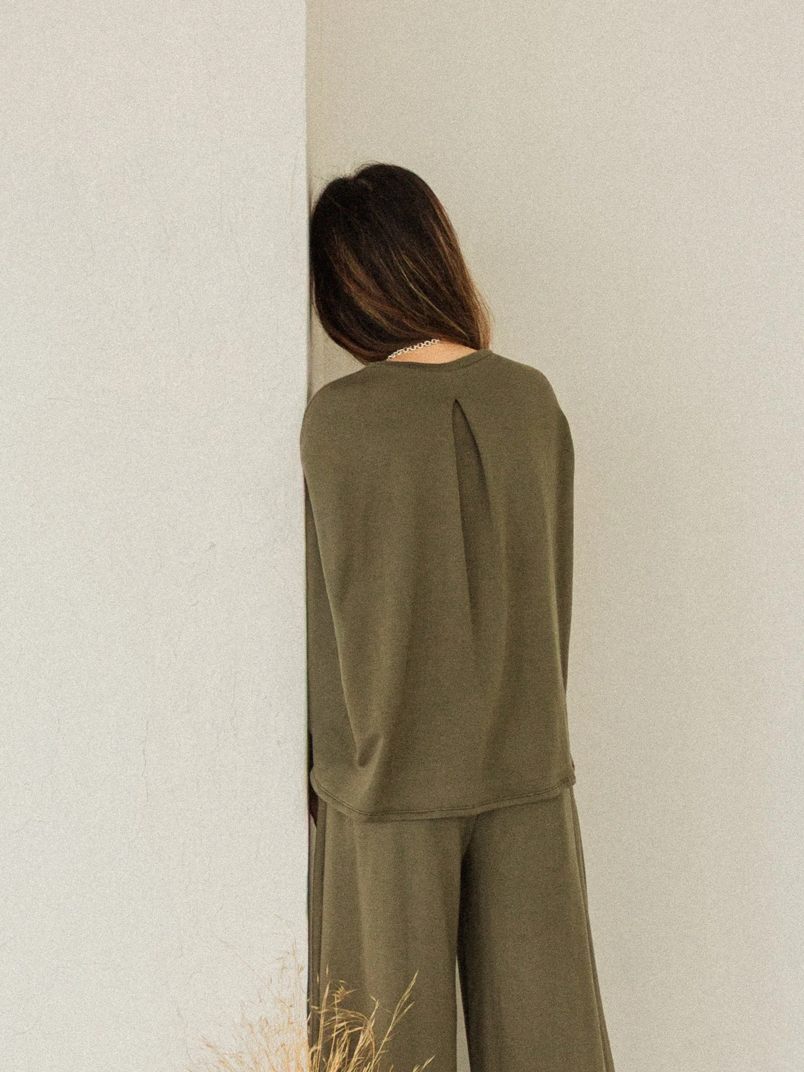 Ella Back Pleat Top