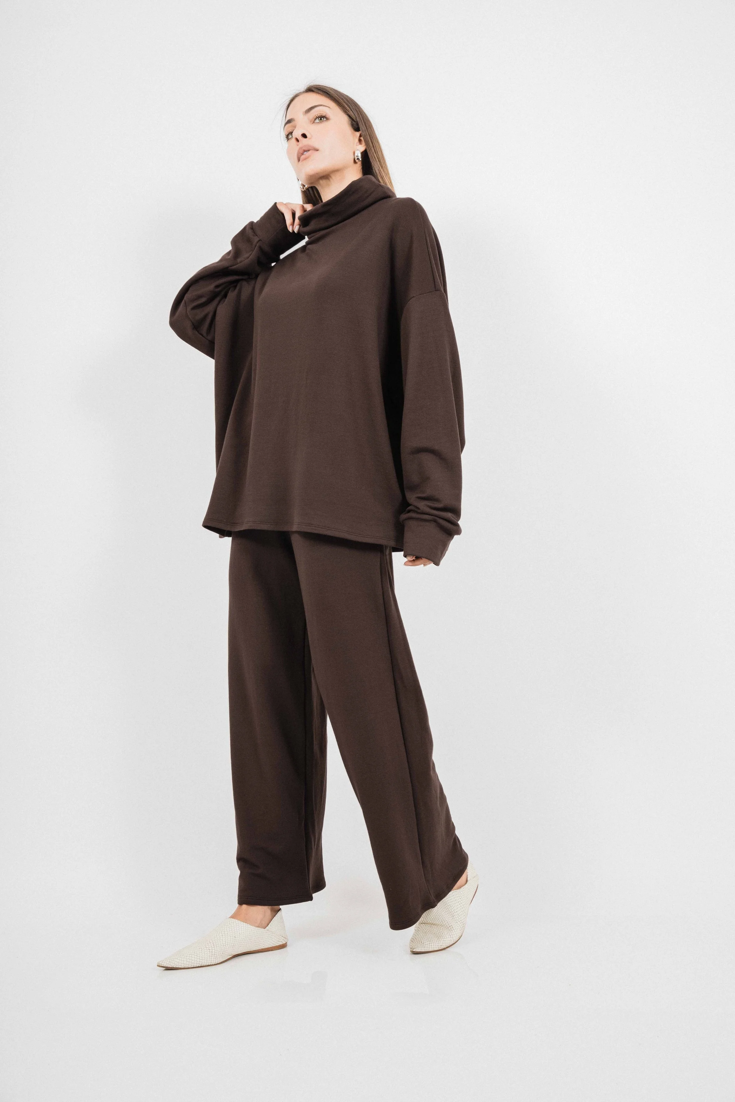 RicciHighNeckTunicCorinneCollectionWalnut2.jpg