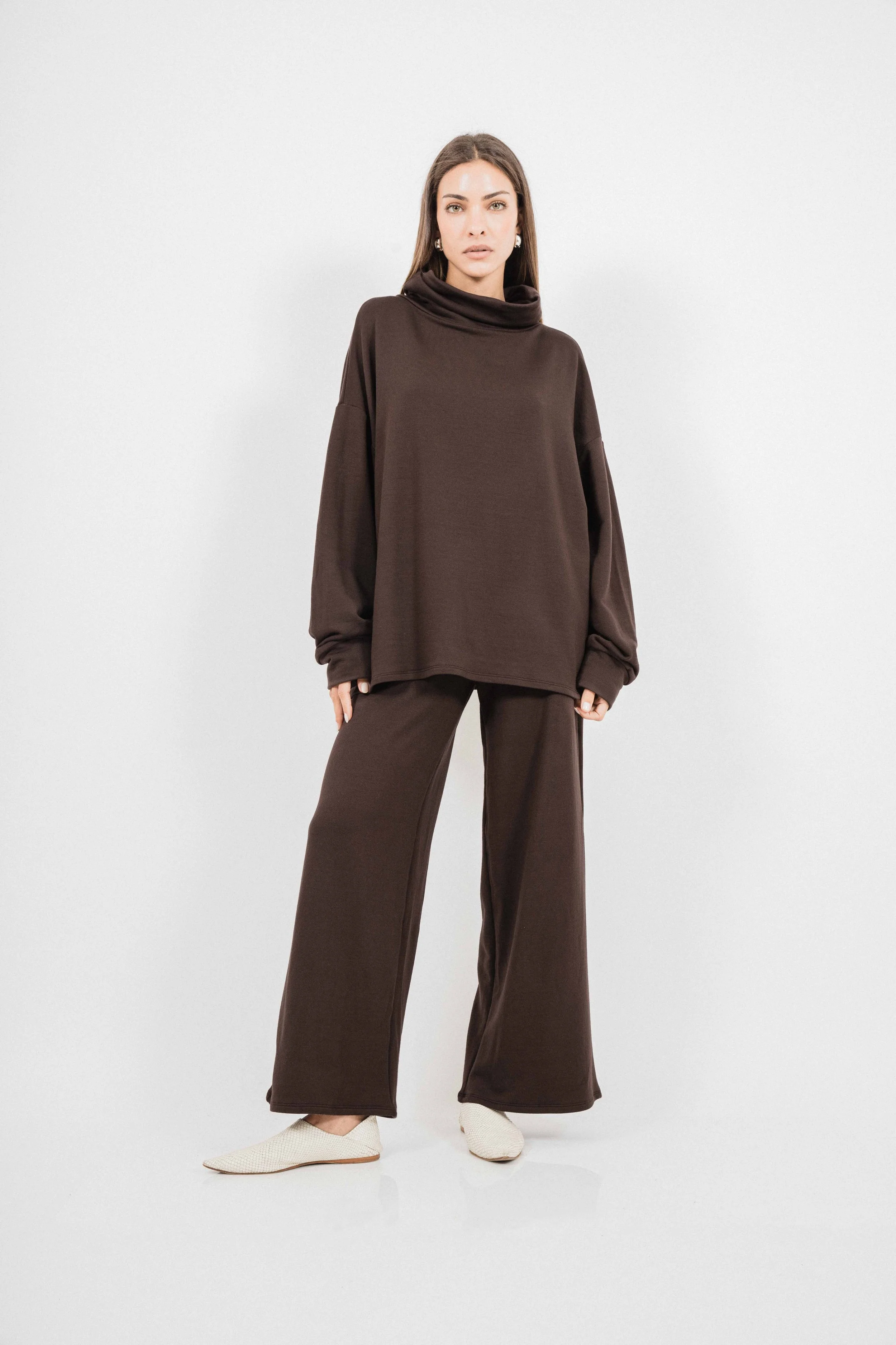 RicciHighNeckTunicCorinneCollectionWalnut1.jpg