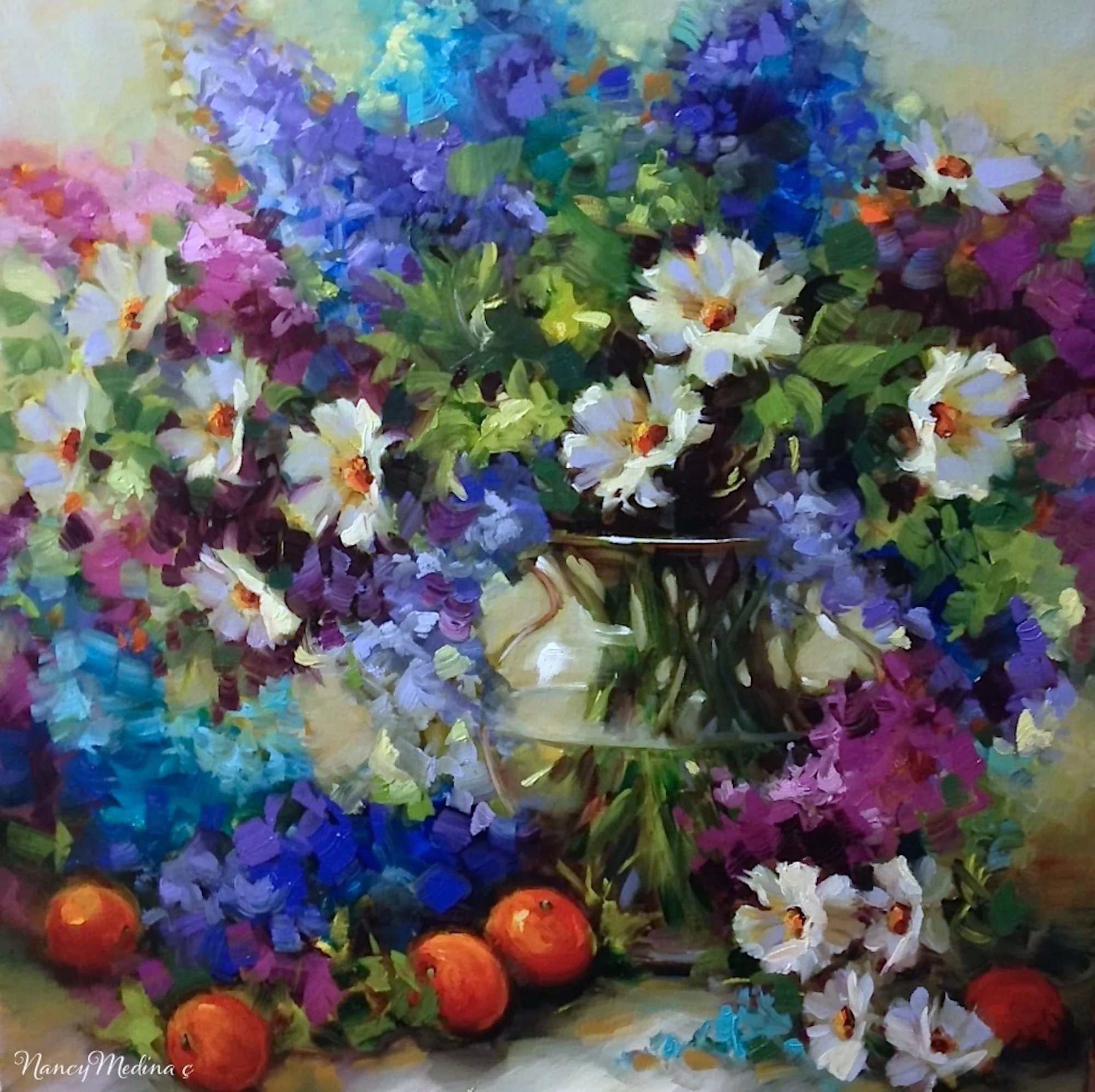nancymedina_abundancedelphiniumsanddaisies_20X20_oilcanvas.jpg