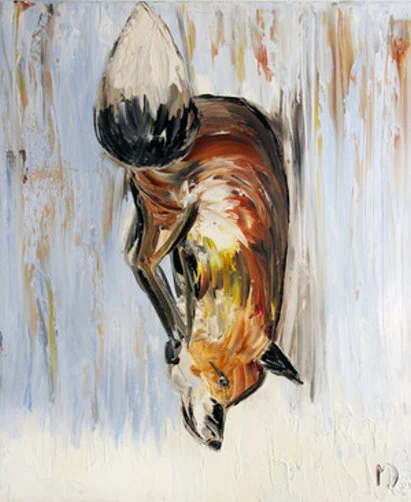 Melissa Doron What Does The Fox Say 24X20 Oil on Canvas $1,500.jpg