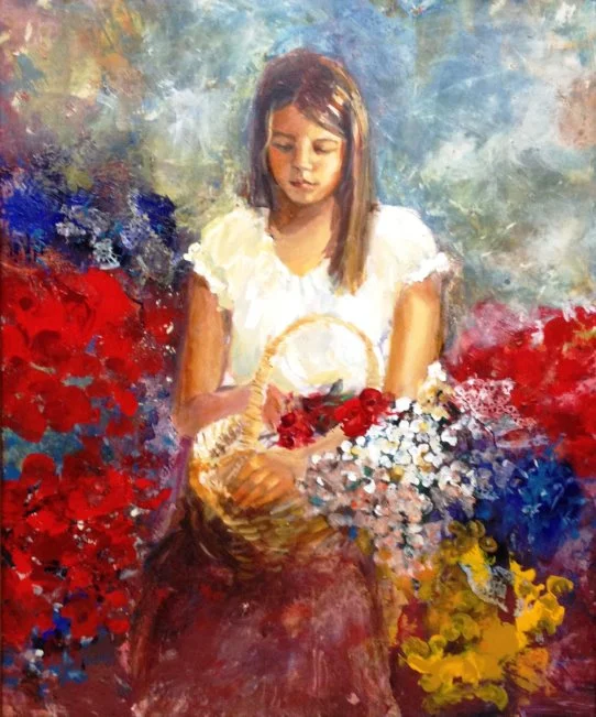 Hilda Lockley Rueda A Basket of Flowers 36x30 Acrylic on Canvas.jpg