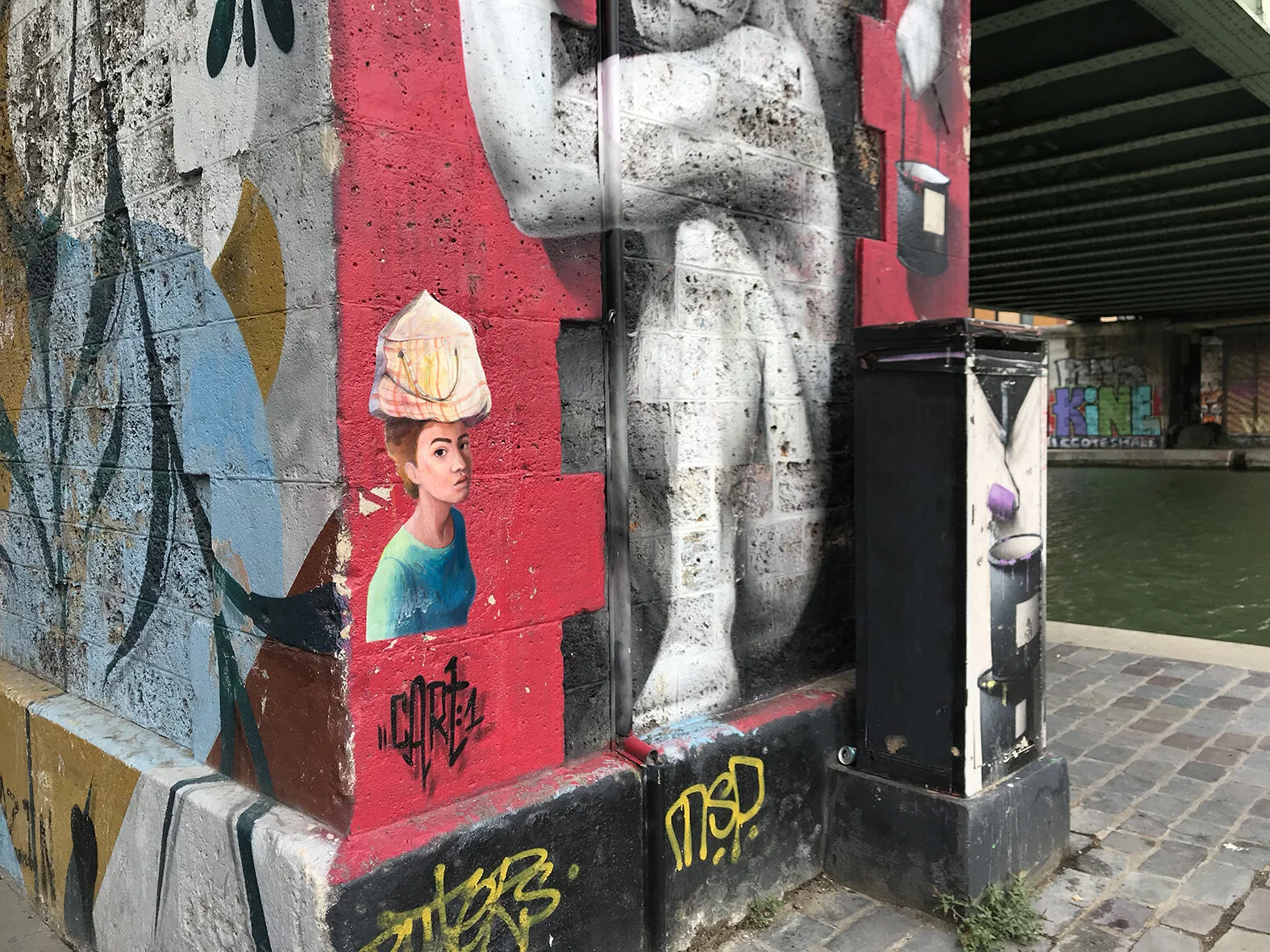 Home- Street art intervention 