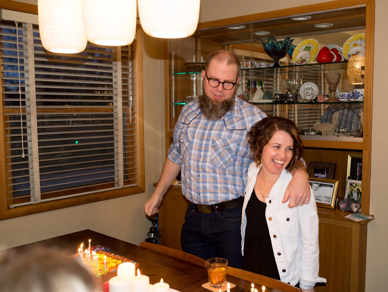 Joint Birthday Party for the 43 Year Olds. (Photo credit, Jodi Franken). March 18, 2017