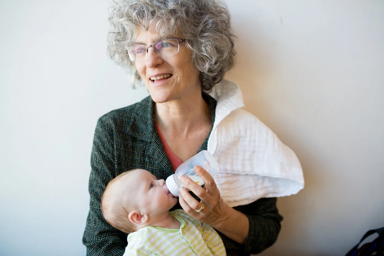 Happiest Yoga Grandma. September 26, 2017