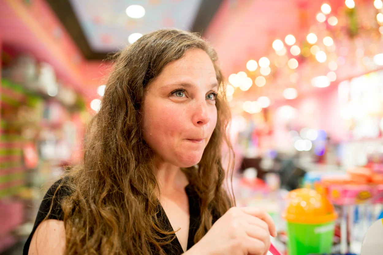 Ris In a Candy Shop. Delray Beach, Florida. September 29, 2017