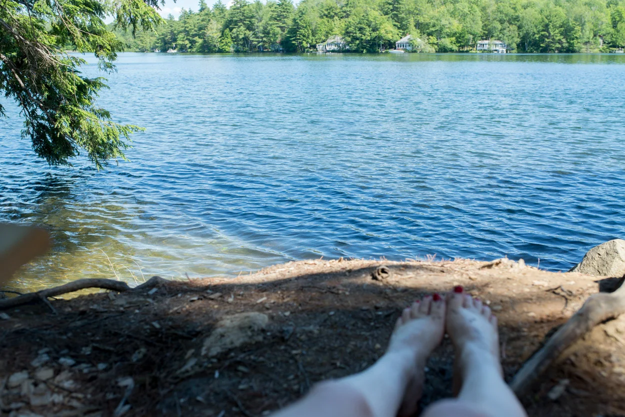 A Warm, Sunny Day For You On This Cold, Winter Day. Lake St. George, Maine,&nbsp;July 9. December 7, 2017
