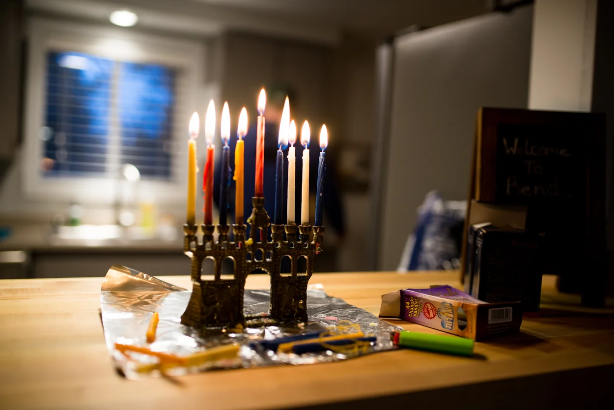 Happy Eighth Night! Way To Go, Jews! Bend, Oregon. December 19, 2017
