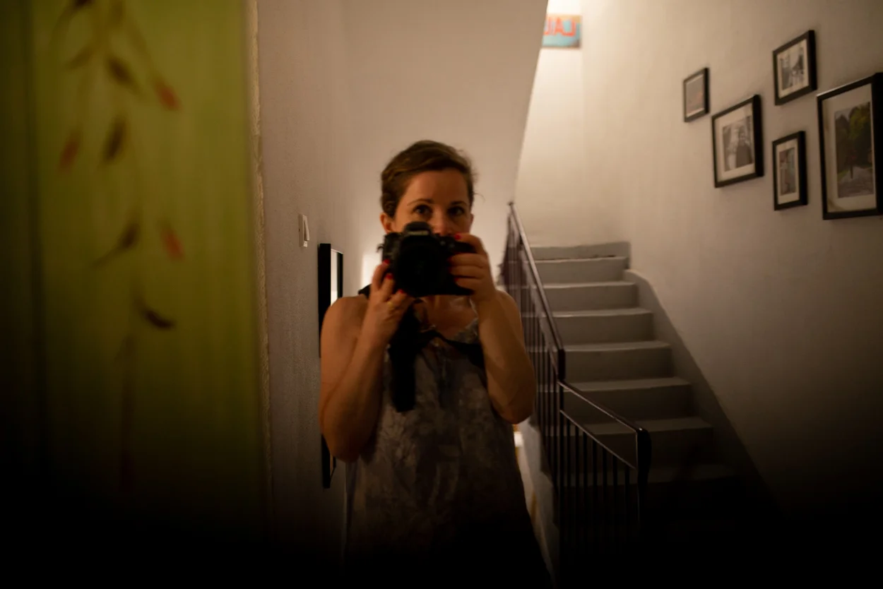 Self-Portrait in Athens, Greece. July 16, 2019