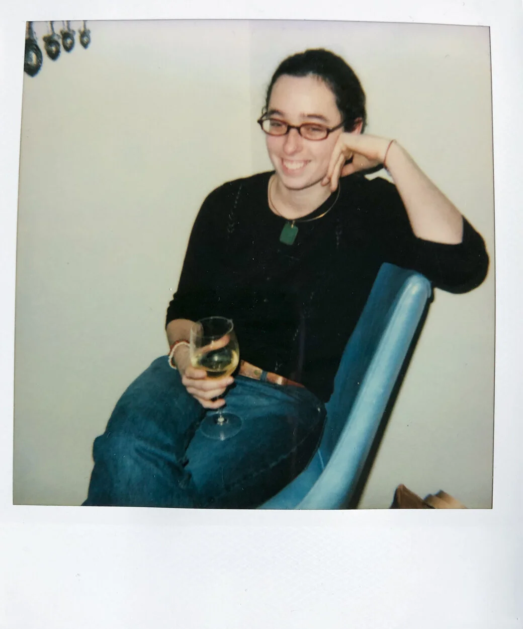 Polaroid of Meghan. Circa 2000. July 1, 2020