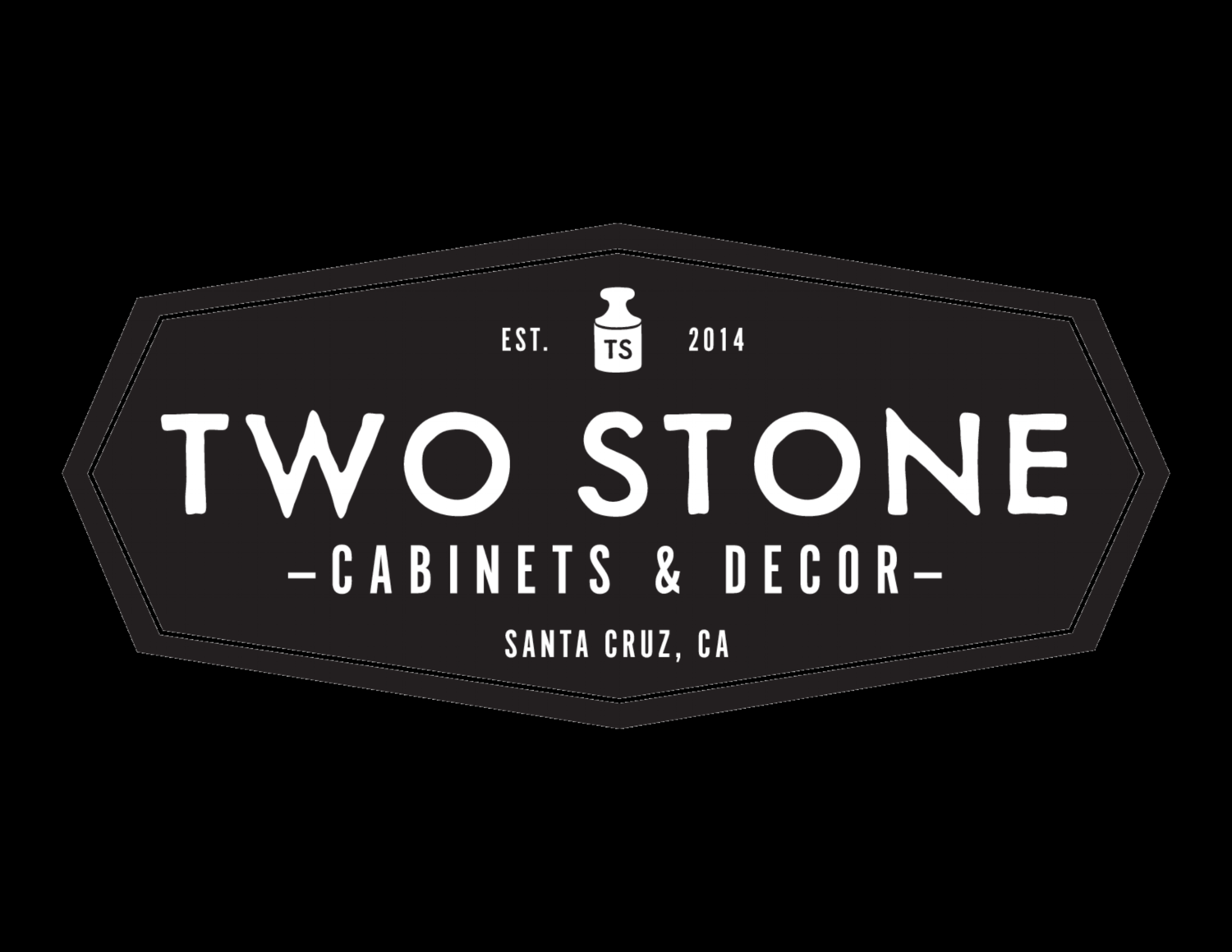 Two Stone Cabinets