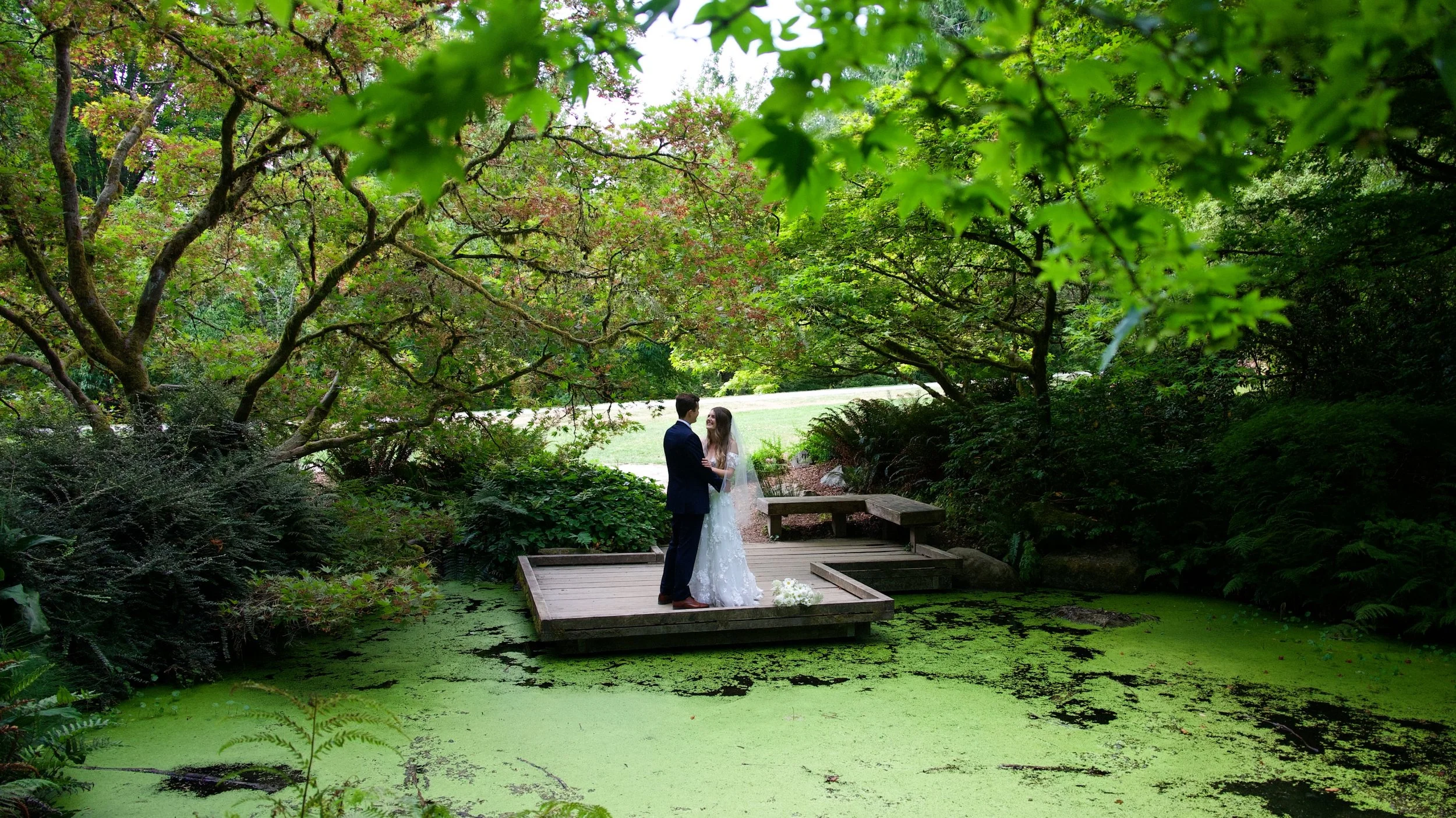 Lindsey and Zack's Wedding Video - Washington Park Arboretum