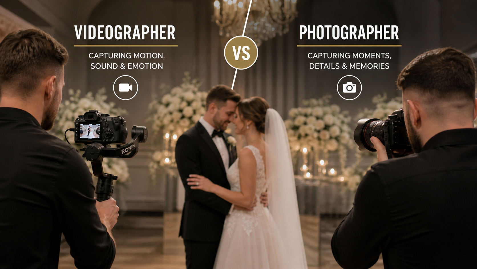 Wedding Videography vs. Photography: Why You Actually Need Both