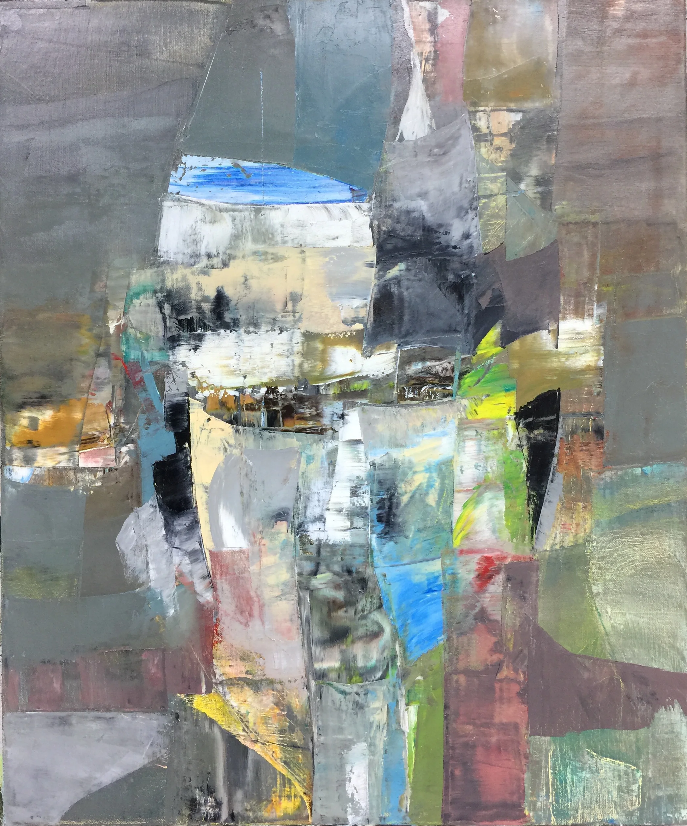 Future Self - 24" x 20" - oil on canvas - 2017 - Oakland, CA.