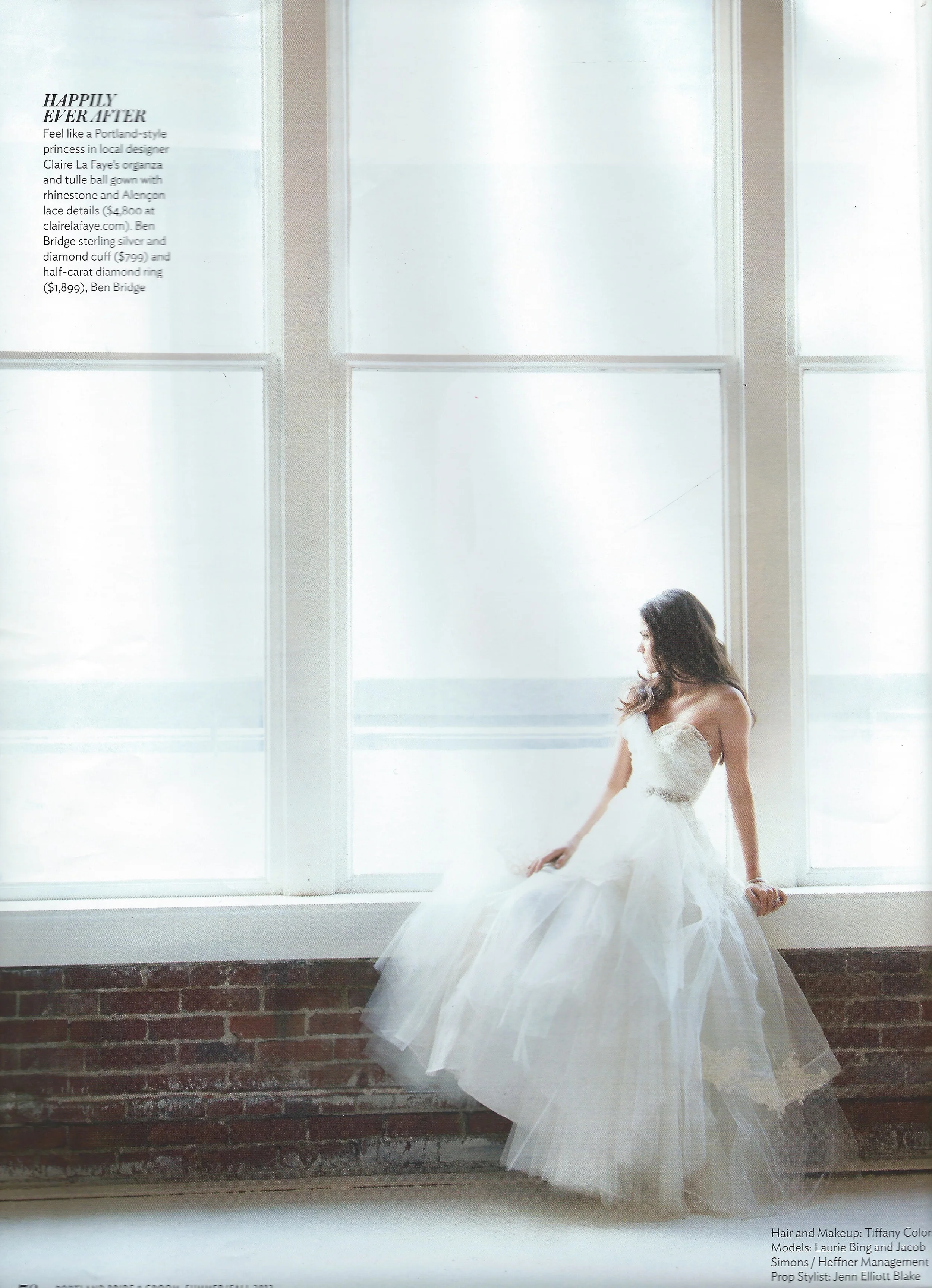 Portland Bride & Groom - Summer/Fall 2013