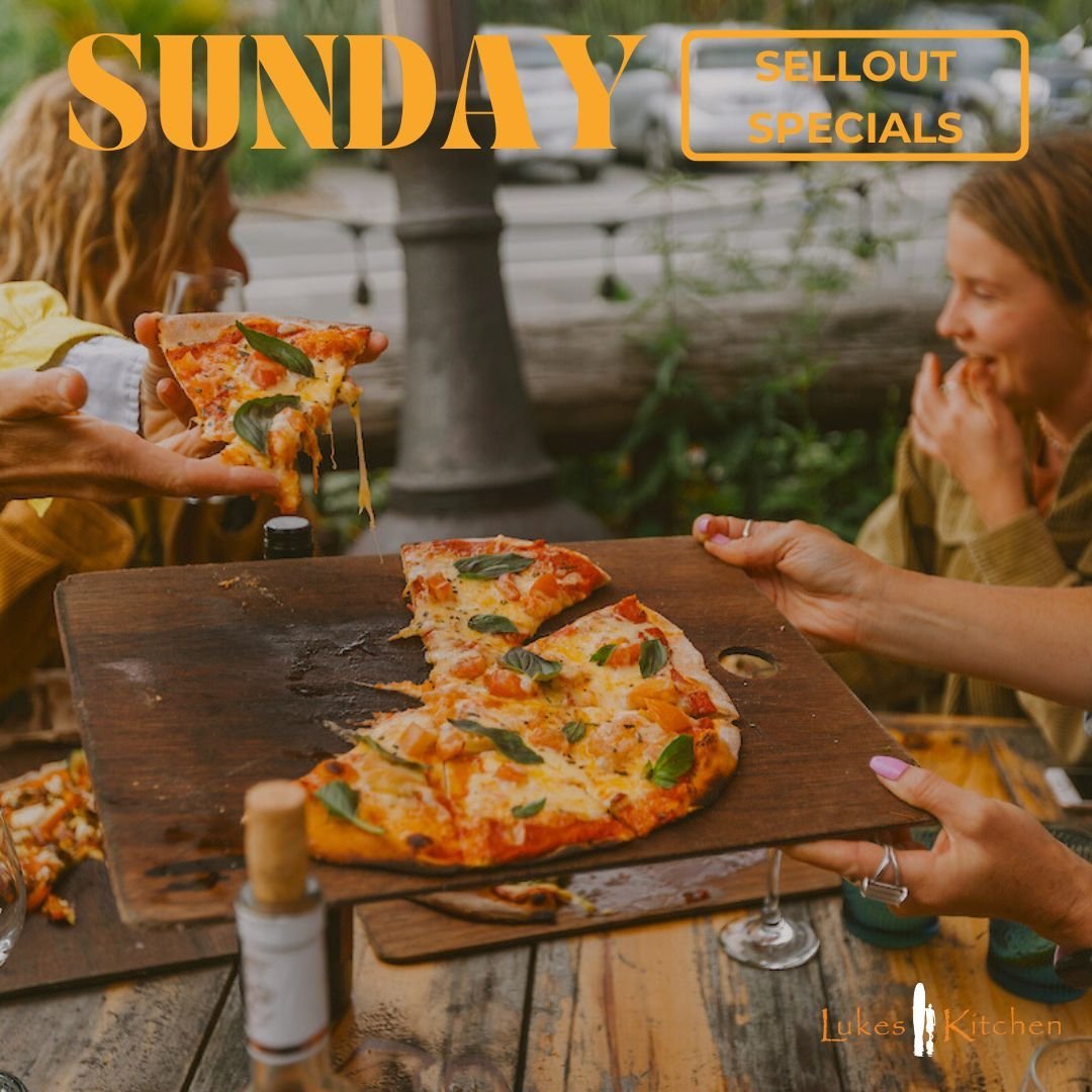 Hello Sunday! 🍕🍻
Open all day till 9.30pm 🤙