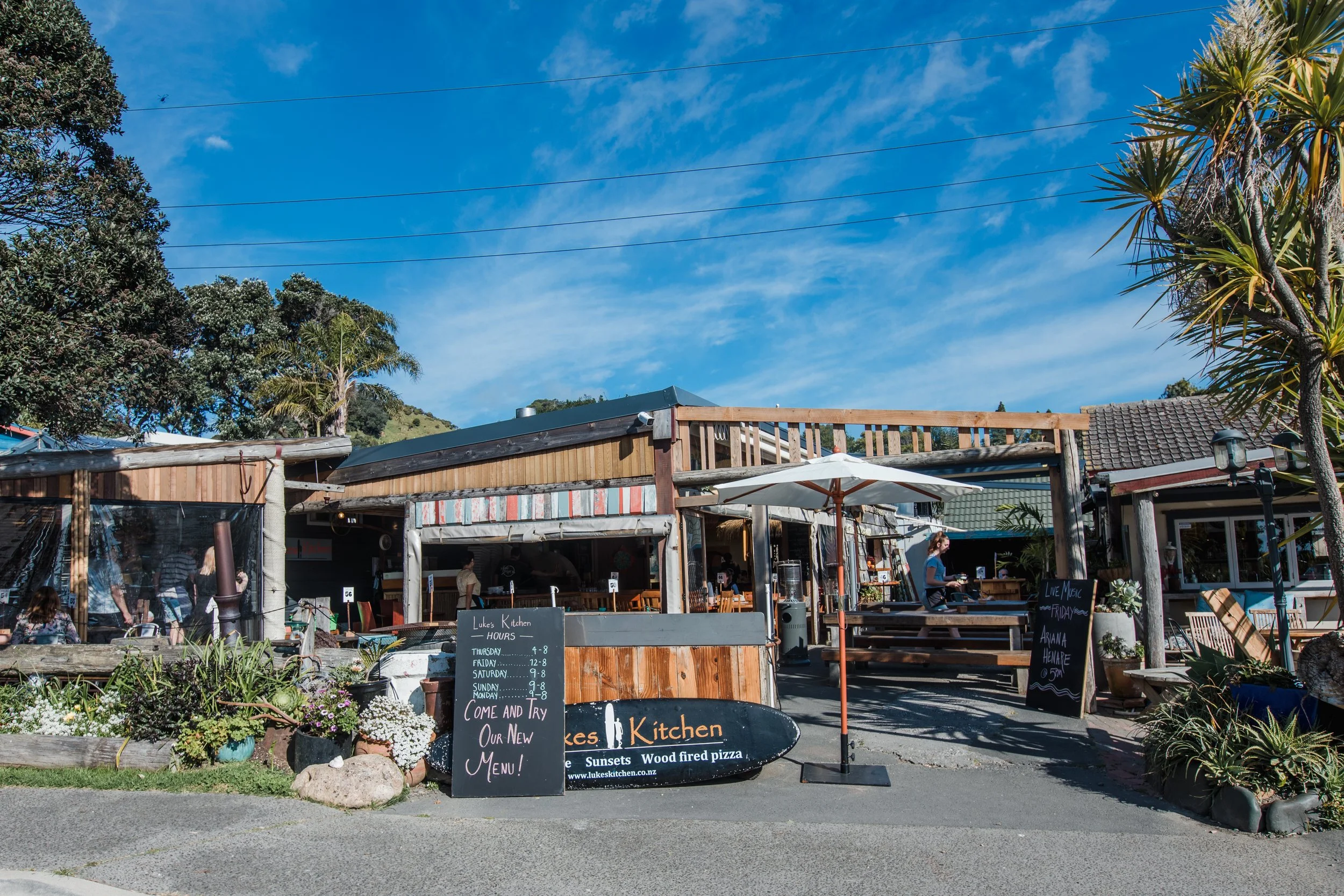 OPENING HOURS — Lukes Kitchen