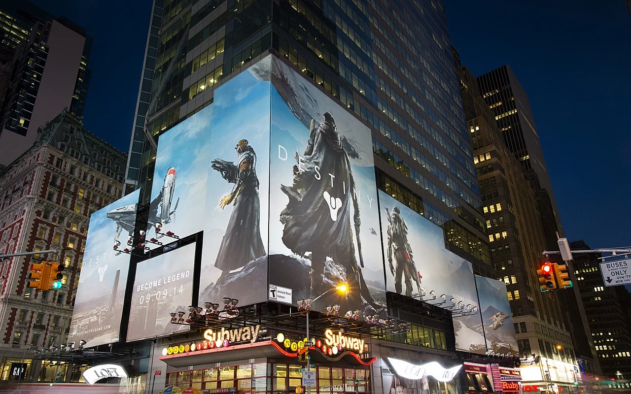 Activision / Destiny Become Legend / OOH Campaign
