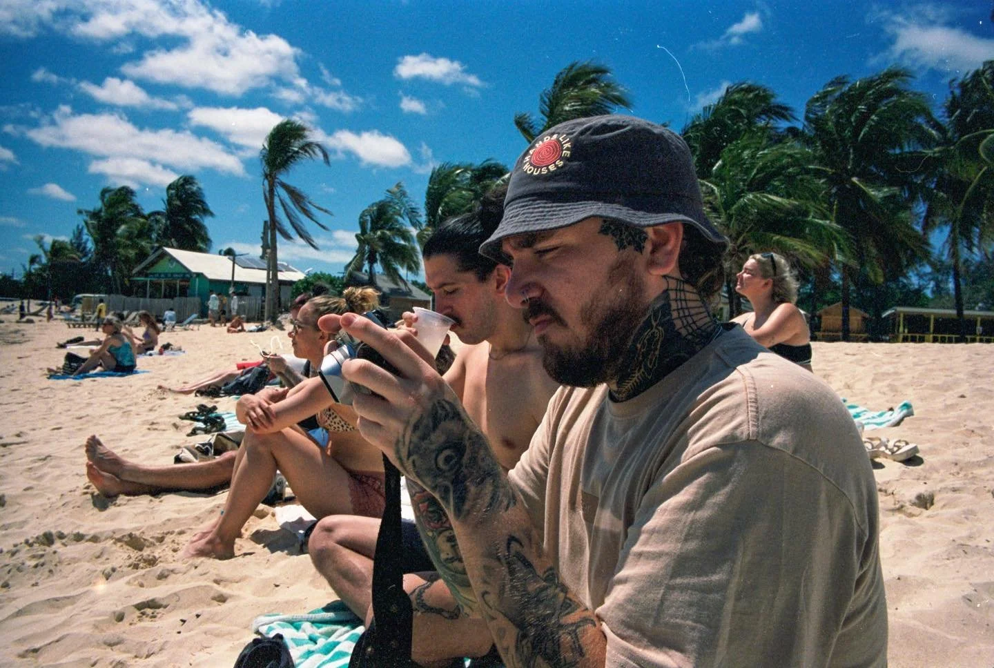 took a trip to Nassau with some friends and caught a fish this big (second slide). Thanks for the film pics @cameronnunez. HEY