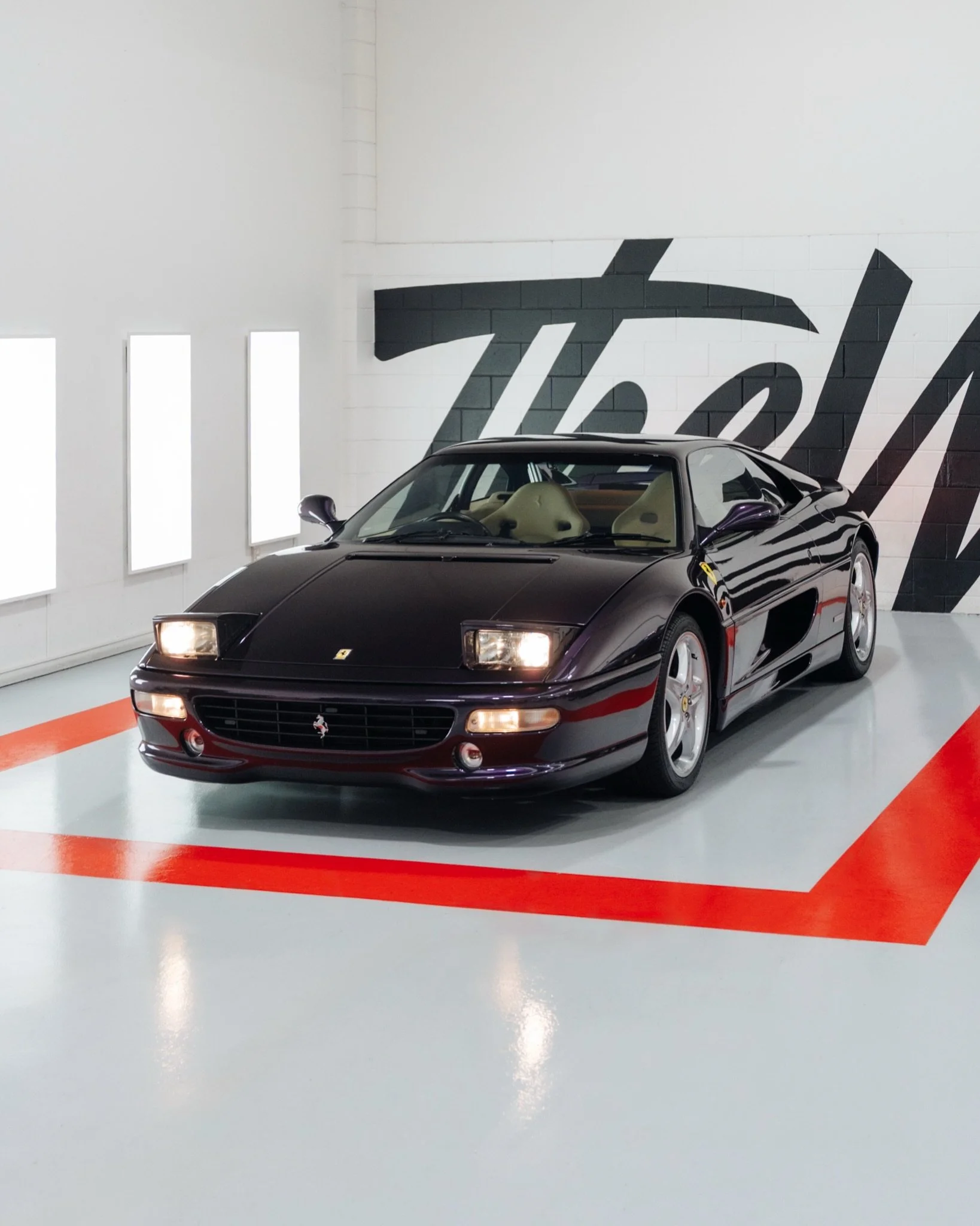 Ferrari F355 Berlinetta now refinished in Inozetek Metallic Midnight Purple 🏁🐎

A completely different character now also protecting the original paint. 

@inozetek.nz 
@inozetek 

#thewrapshop #paintisdead #ferrari #f355