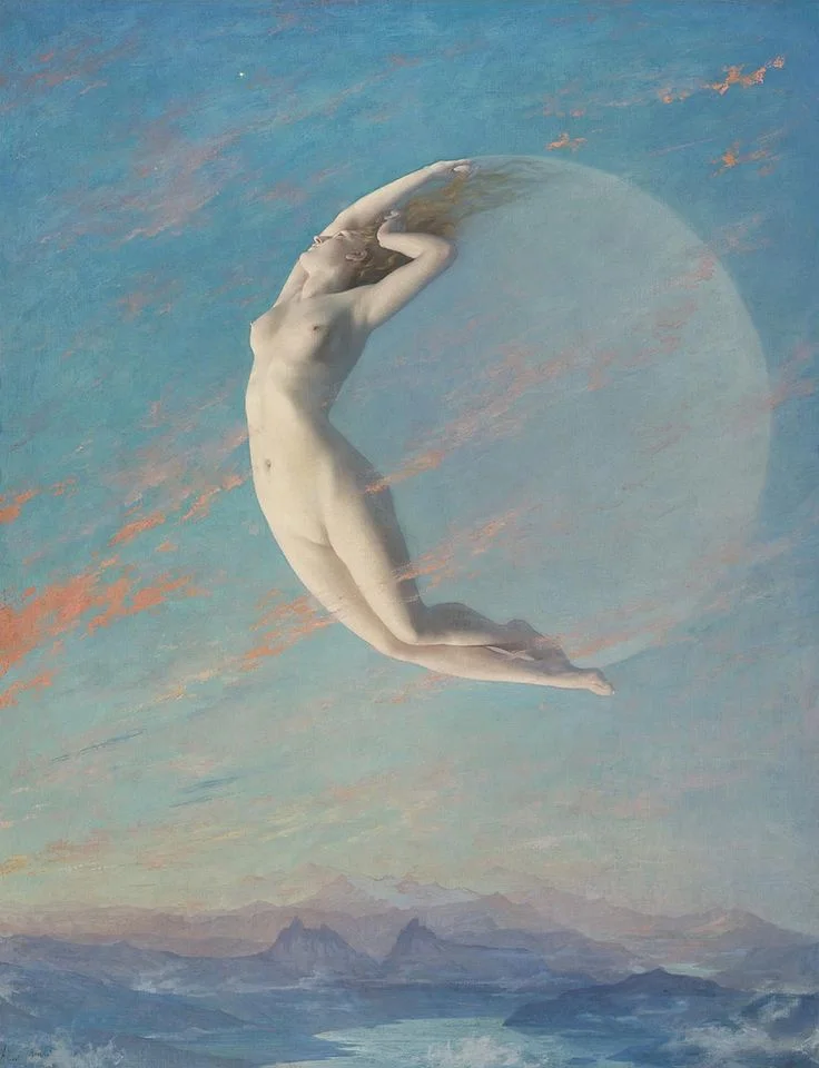 Albert Aublet, Selene, around 1880