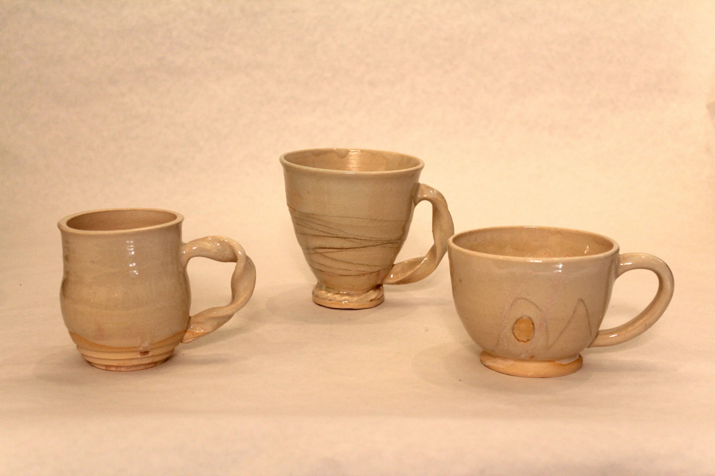 off white mugs- sold