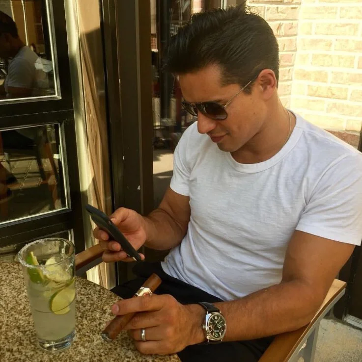 Mario Lopez In Ultimate Comfort With Our Signature Slub Tee