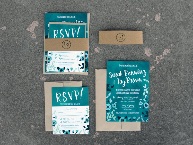 Wedding invitation design