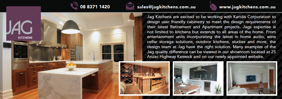 Quarter Page Advertisement for JAG Kichens for ABNS Magazine