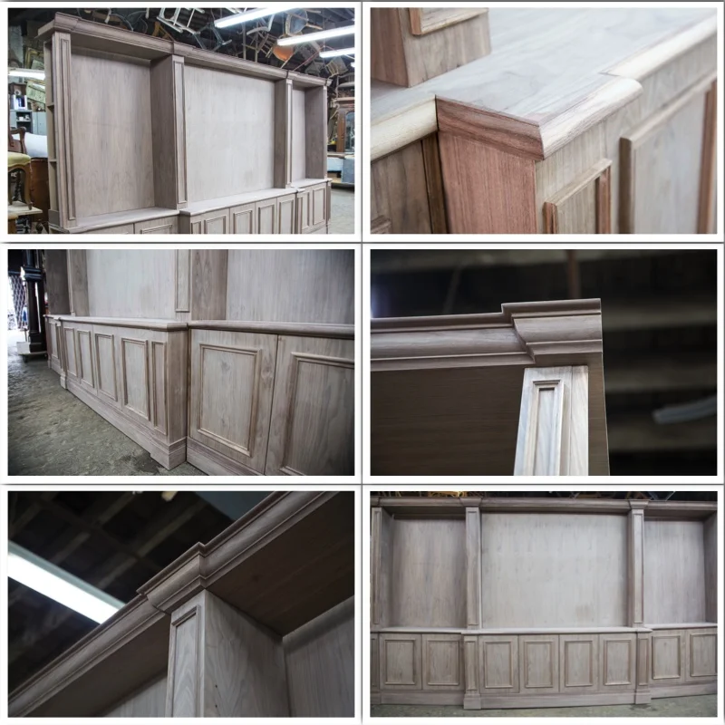 Custom Walnut Built-In (Stage 1) 
