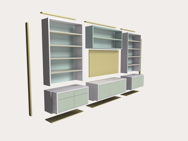 3d visual idea sketch