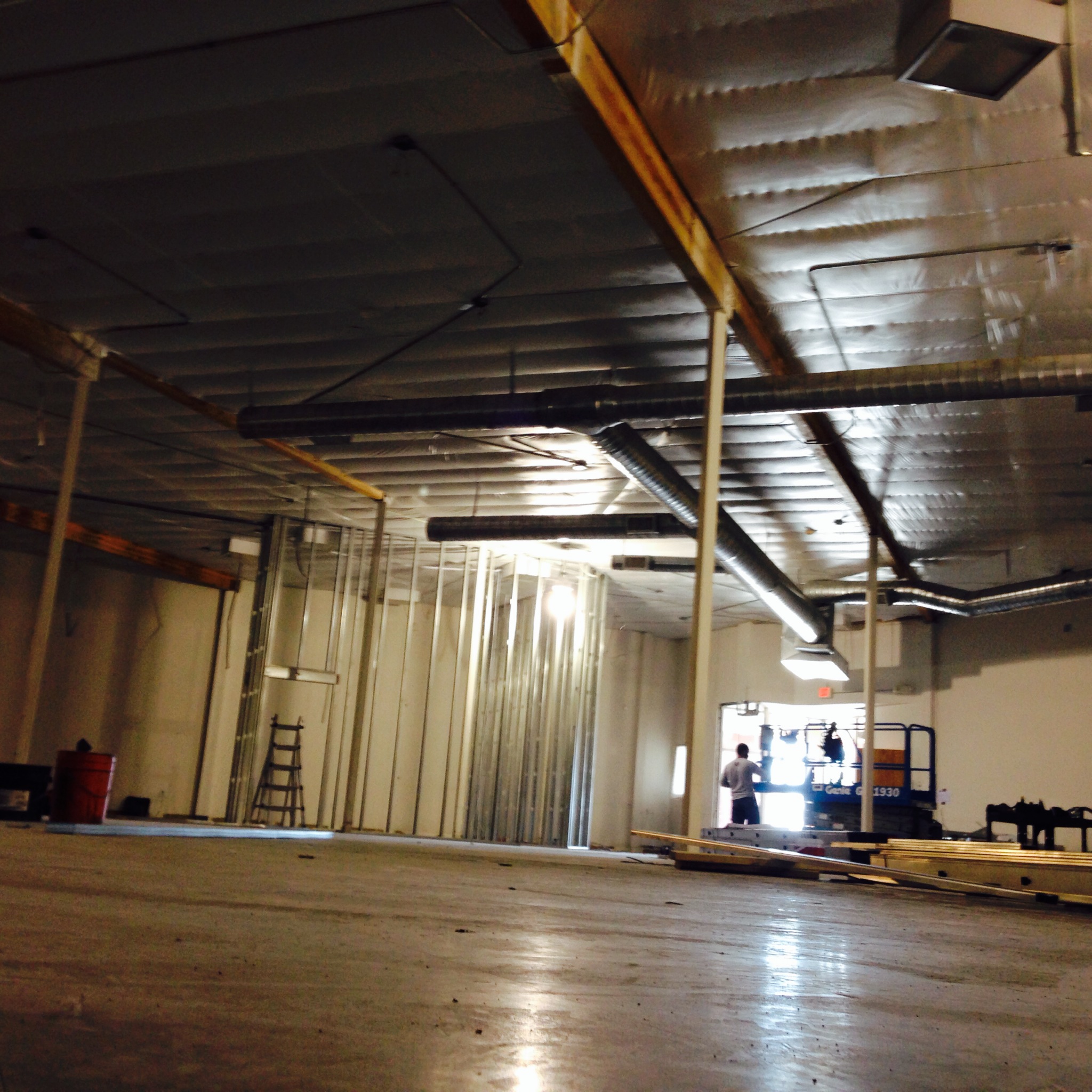 Future gathering space.
