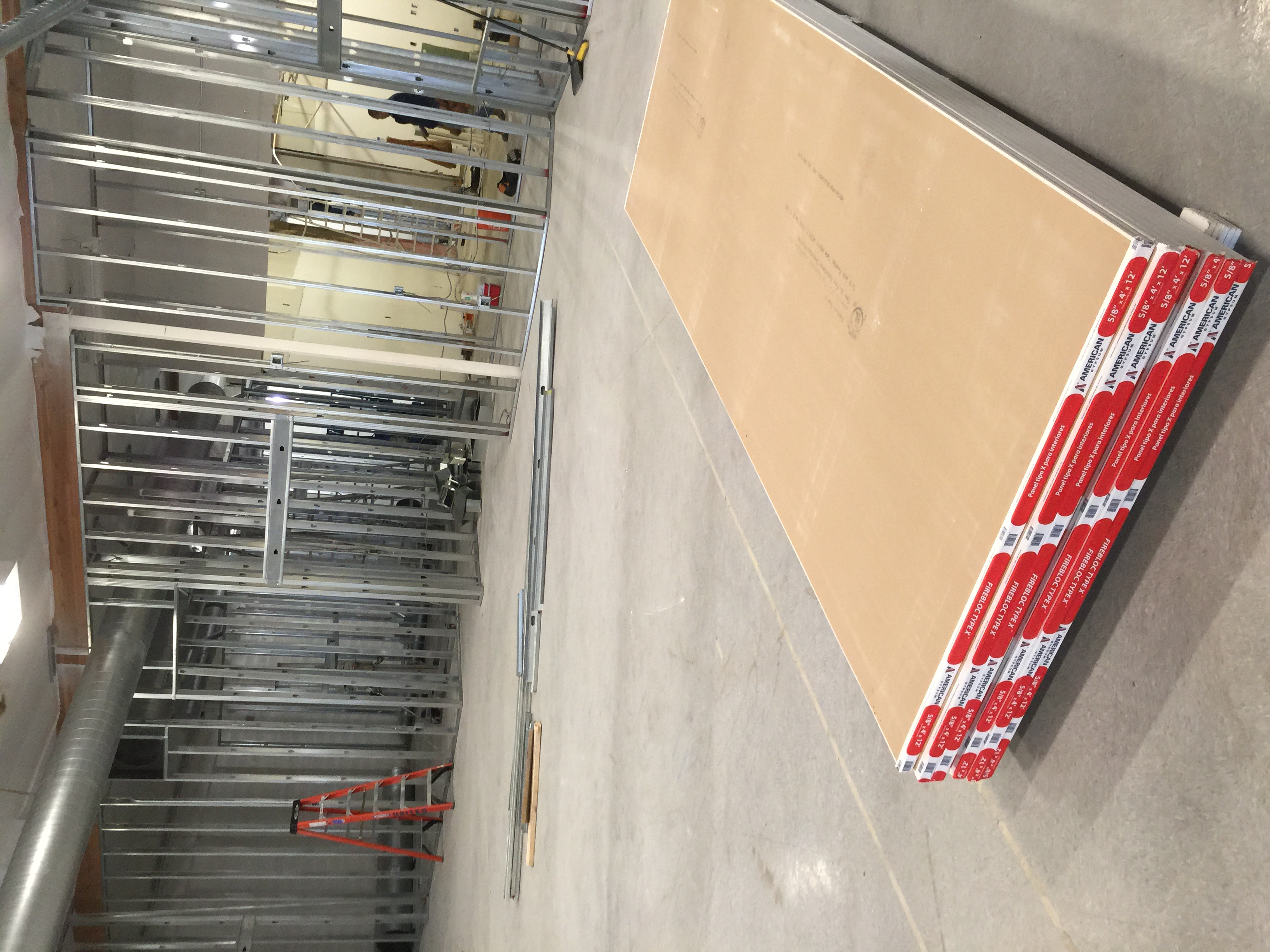 Sheet rock is going in soon!