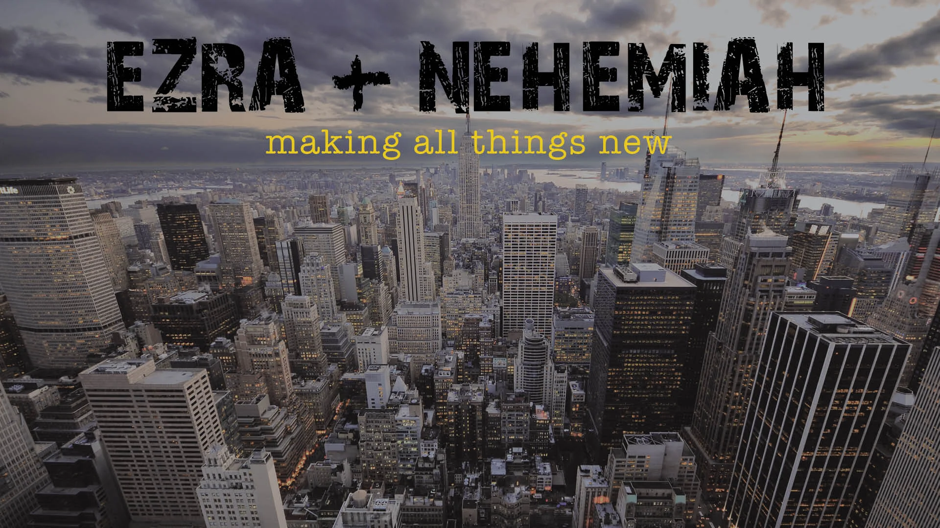 Nehemiah Blog New City Church