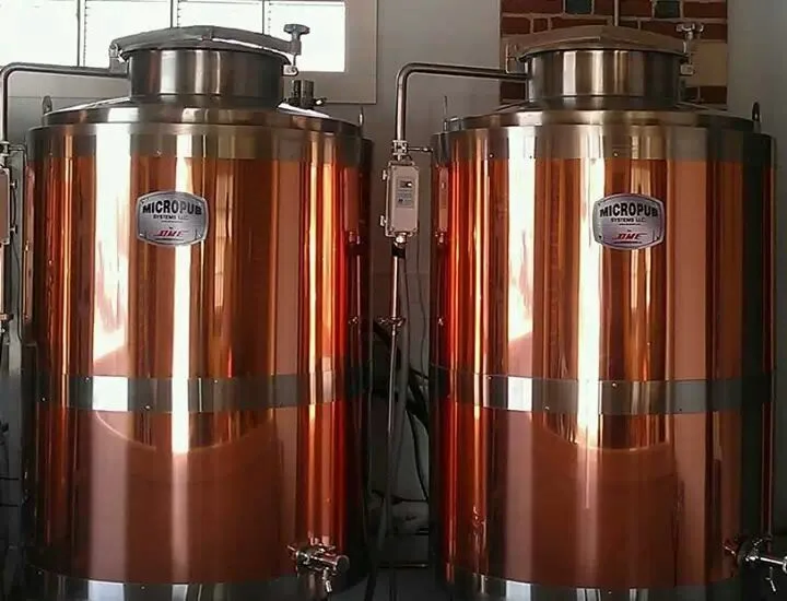 Our Beautiful Brew Tanks