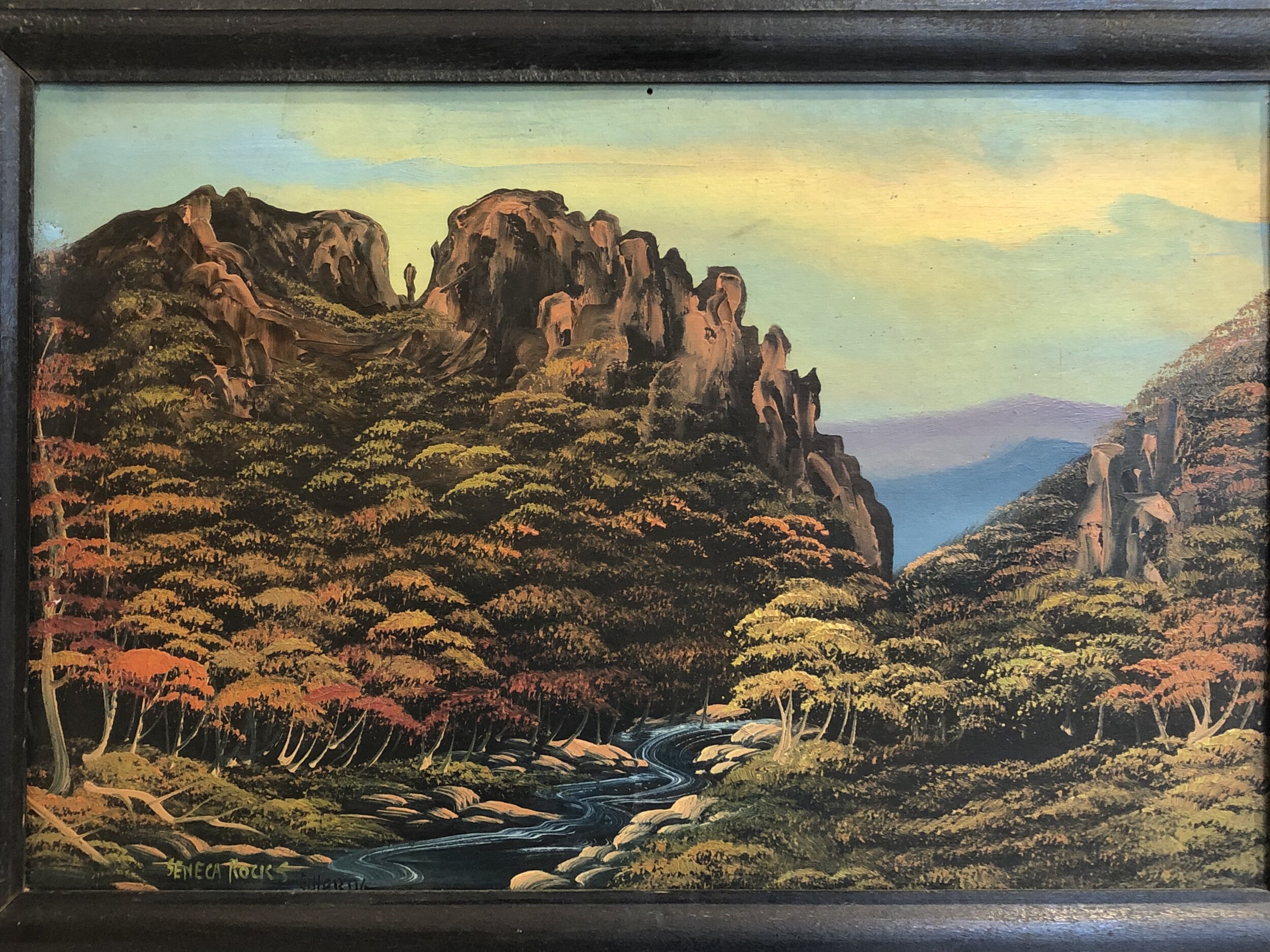 "Seneca Rocks" by Ernest Hertig