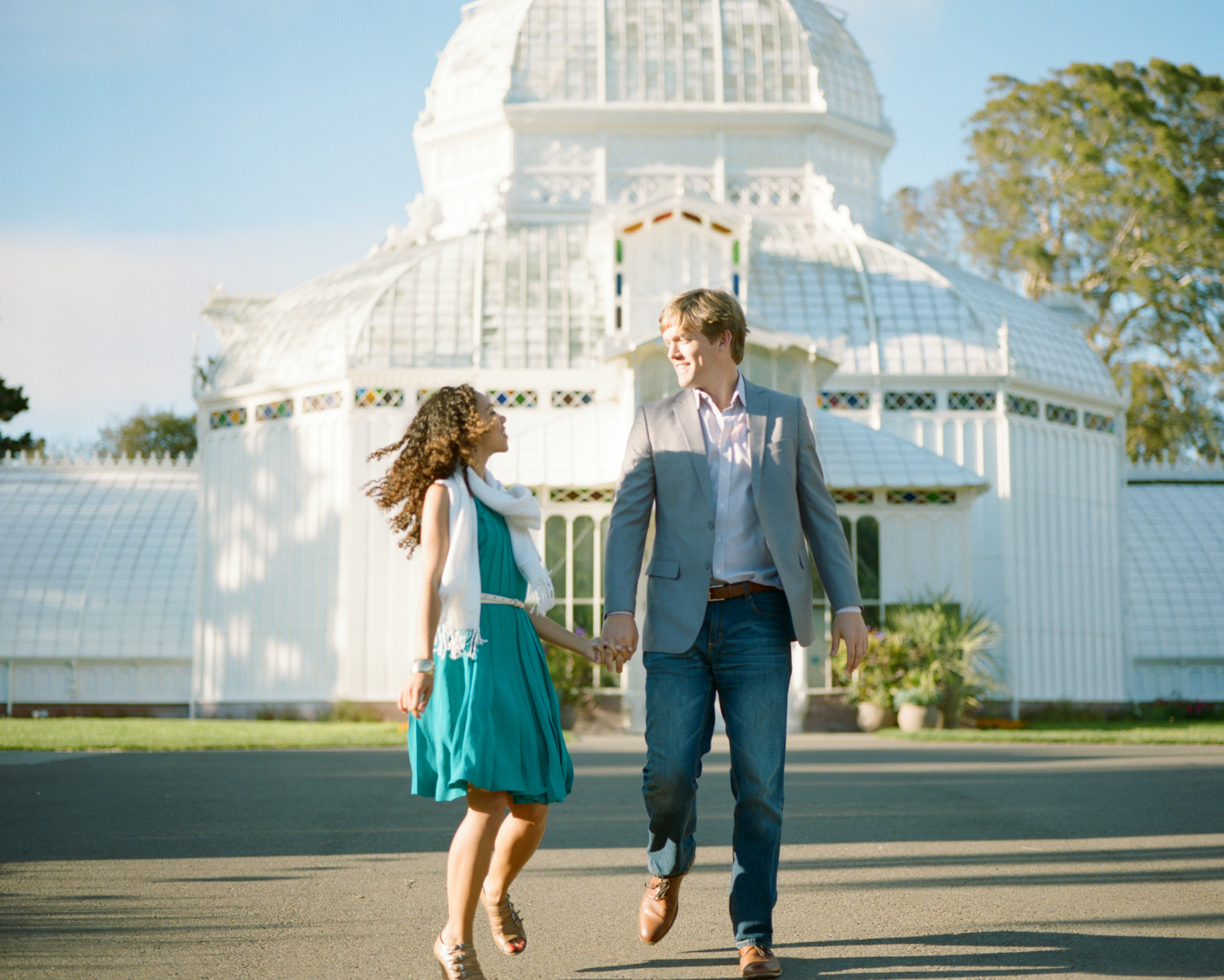 San Francisco Botanical Garden Engagement - Jessica Garmon