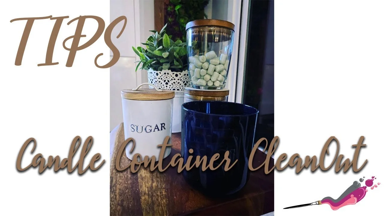 Candle Container Clean Out