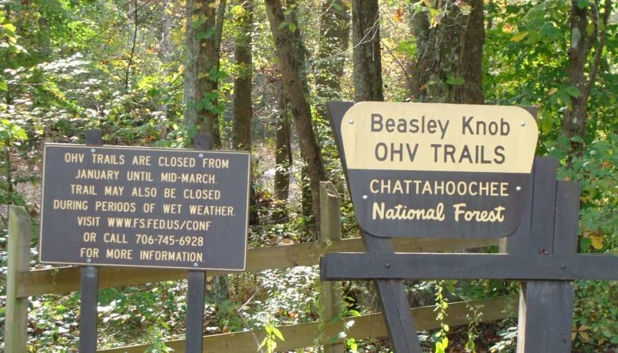 Beasley Knob OHV Trail Project August 1, 2014 through March 15, 2015