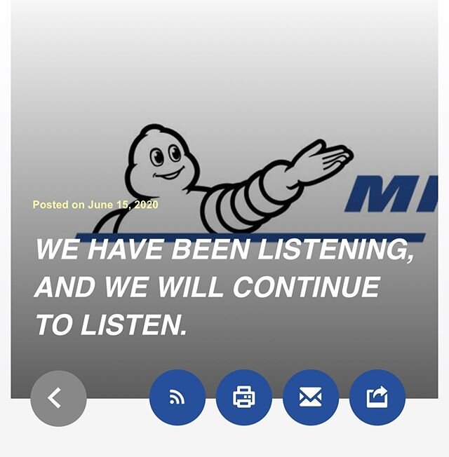 A thoughtful message of solitude and clarity from our long time partner; BFGoodrich Tires. &ldquo;  We have been listening, and we will continue to listen.

In less than two weeks, thousands of us have listened to our friends and coworkers share thei