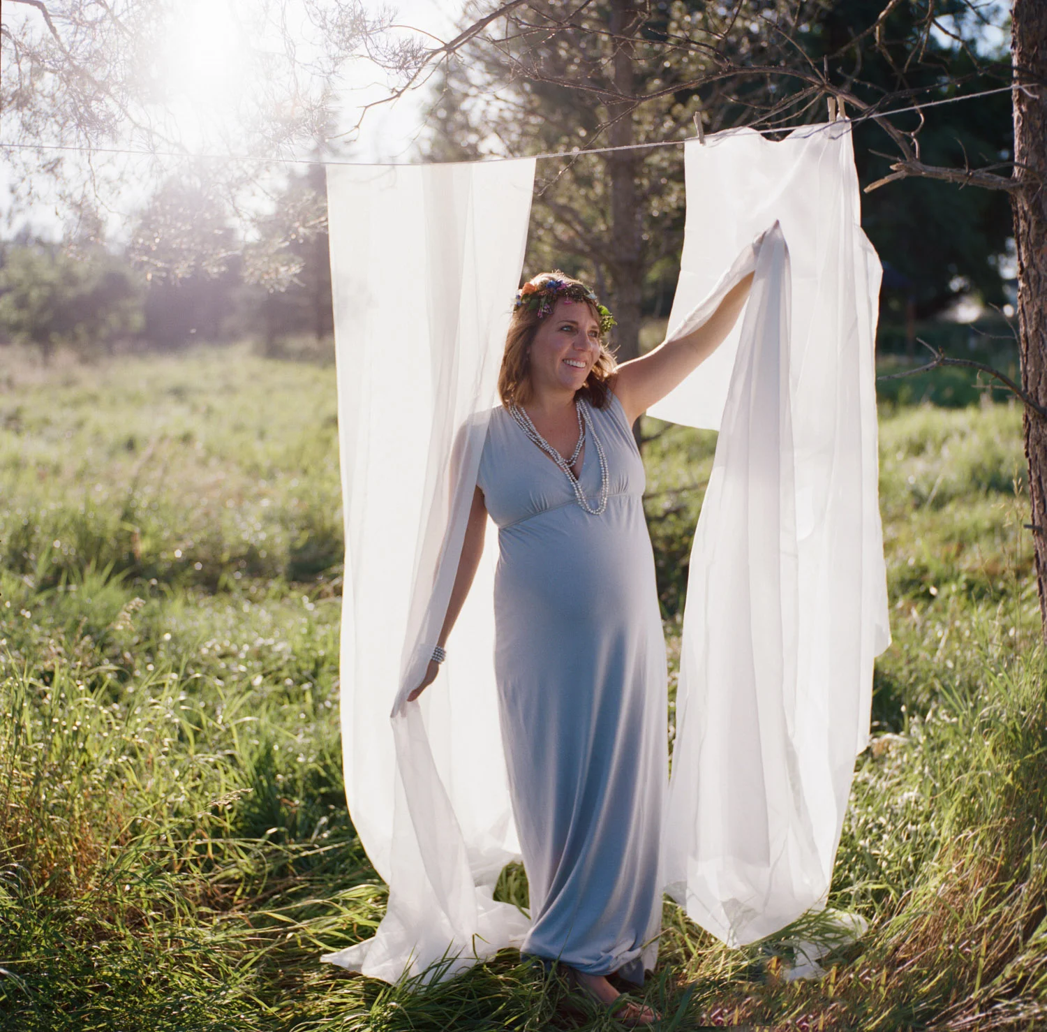 Hassleblad 500 C/M Carl Zeiss 80mm f/2.8 Kodak Portra 400 Metered with a Sekonic L758DR Hair, Makeup, and Styling - Janie Rocek